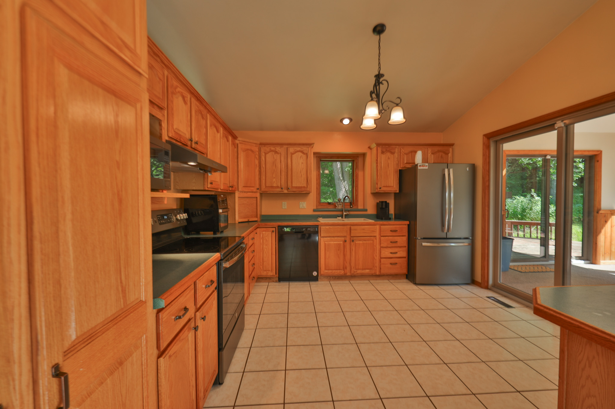 Country Home with Private Waterfall for Sale in Sauk County, Wisconsin