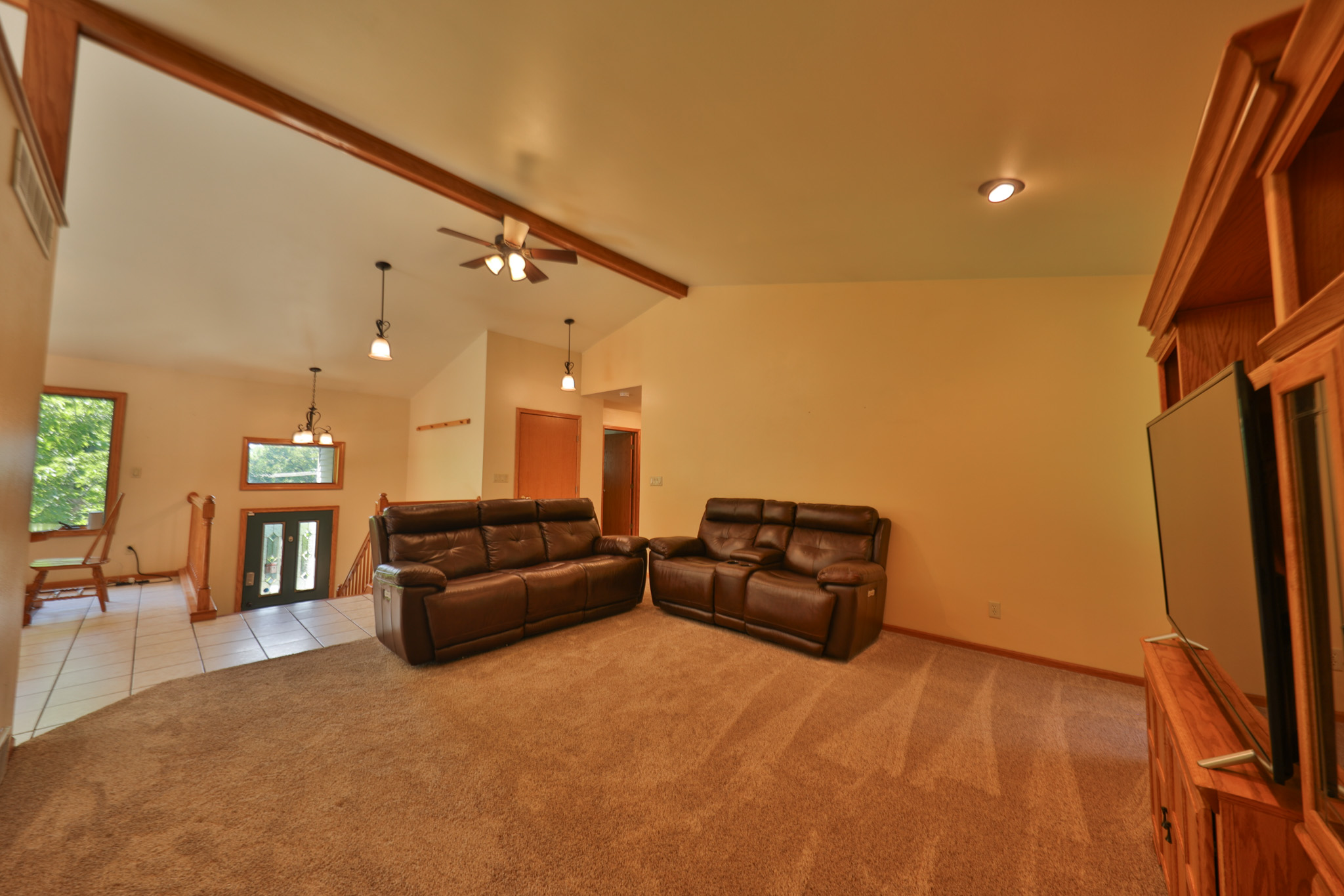 Country Home with Private Waterfall for Sale in Sauk County, Wisconsin
