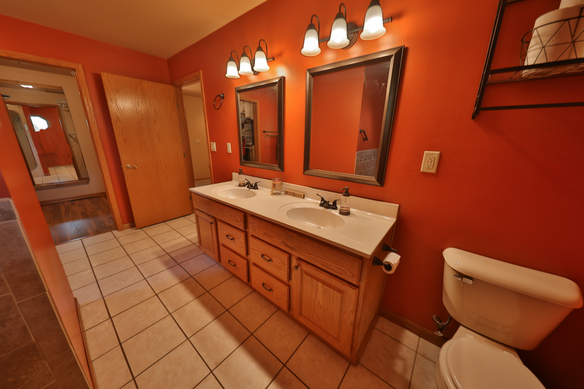 Country Home with Private Waterfall for Sale in Sauk County, Wisconsin