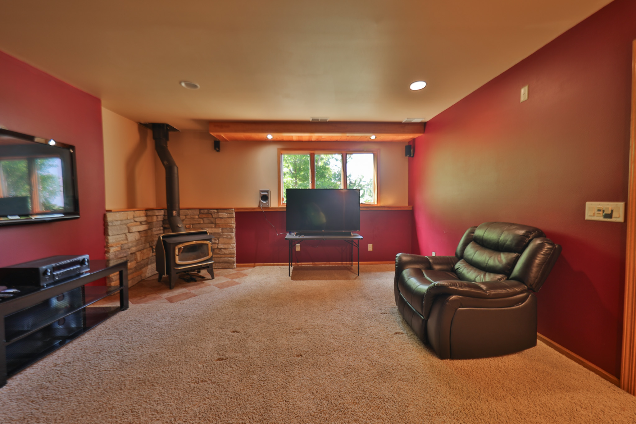 Country Home with Private Waterfall for Sale in Sauk County, Wisconsin