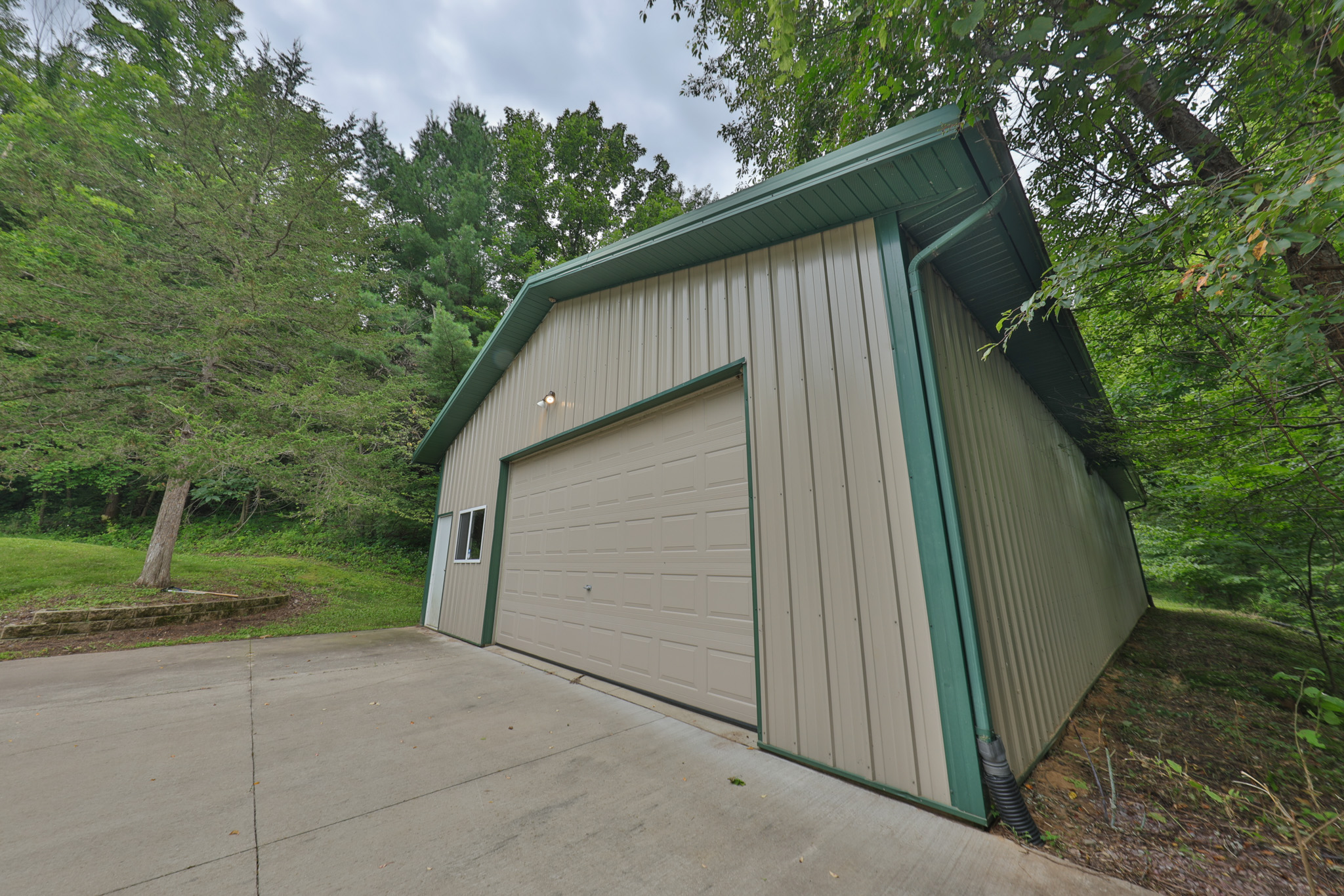 Country Home with Private Waterfall for Sale in Sauk County, Wisconsin