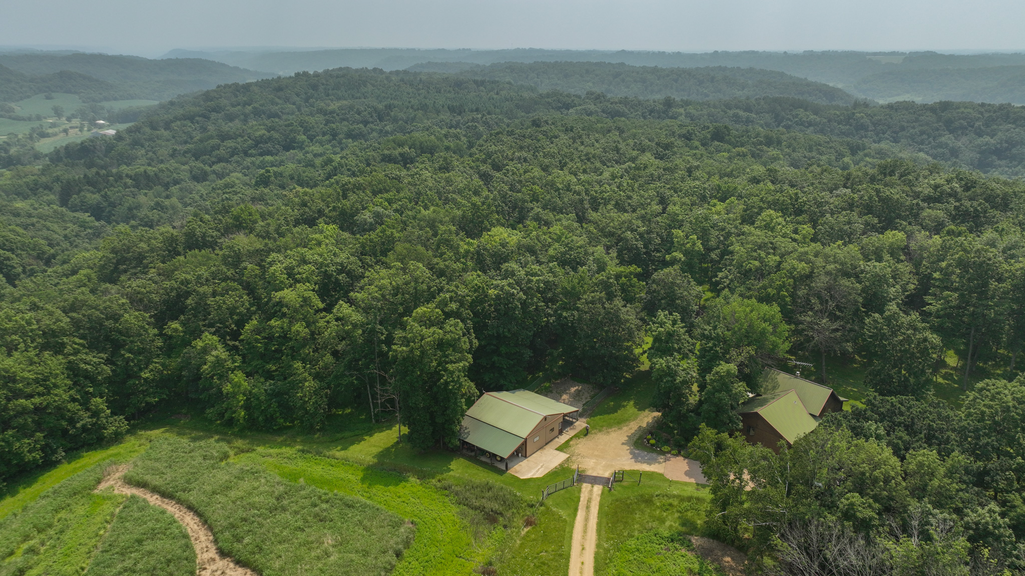 Private 40-Acre Cabin Retreat for Sale in Hillsboro, Wisconsin – Vernon County