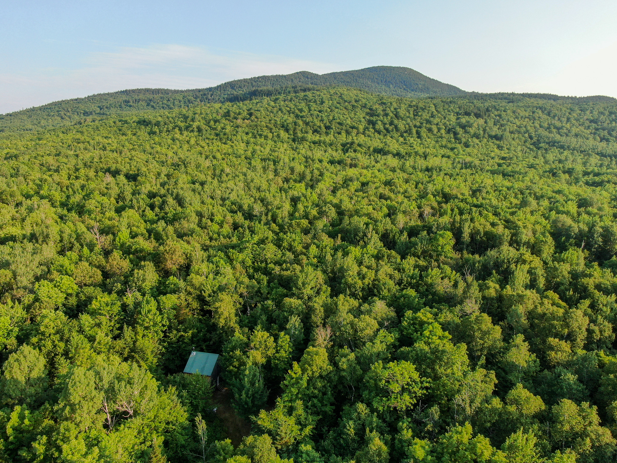 Off-Grid Cabin with 150± Acres Bordering Mount Chase