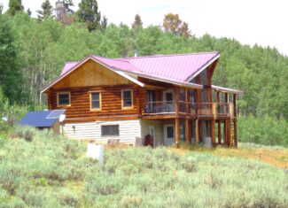 Cabin For Sale on 73 Acres in Colorado in GMU 66
