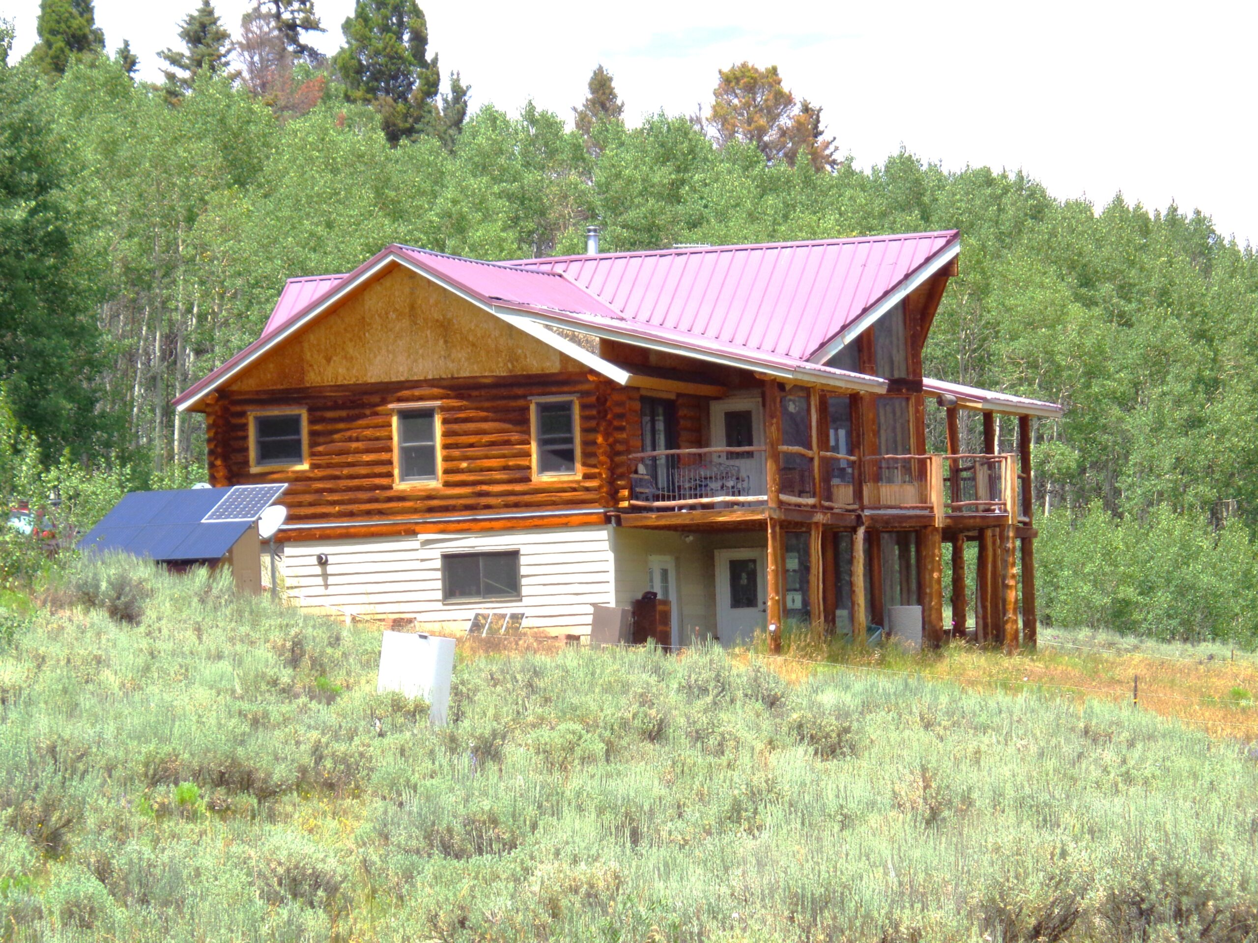 Cabin For Sale on 73 Acres in Colorado in GMU 66
