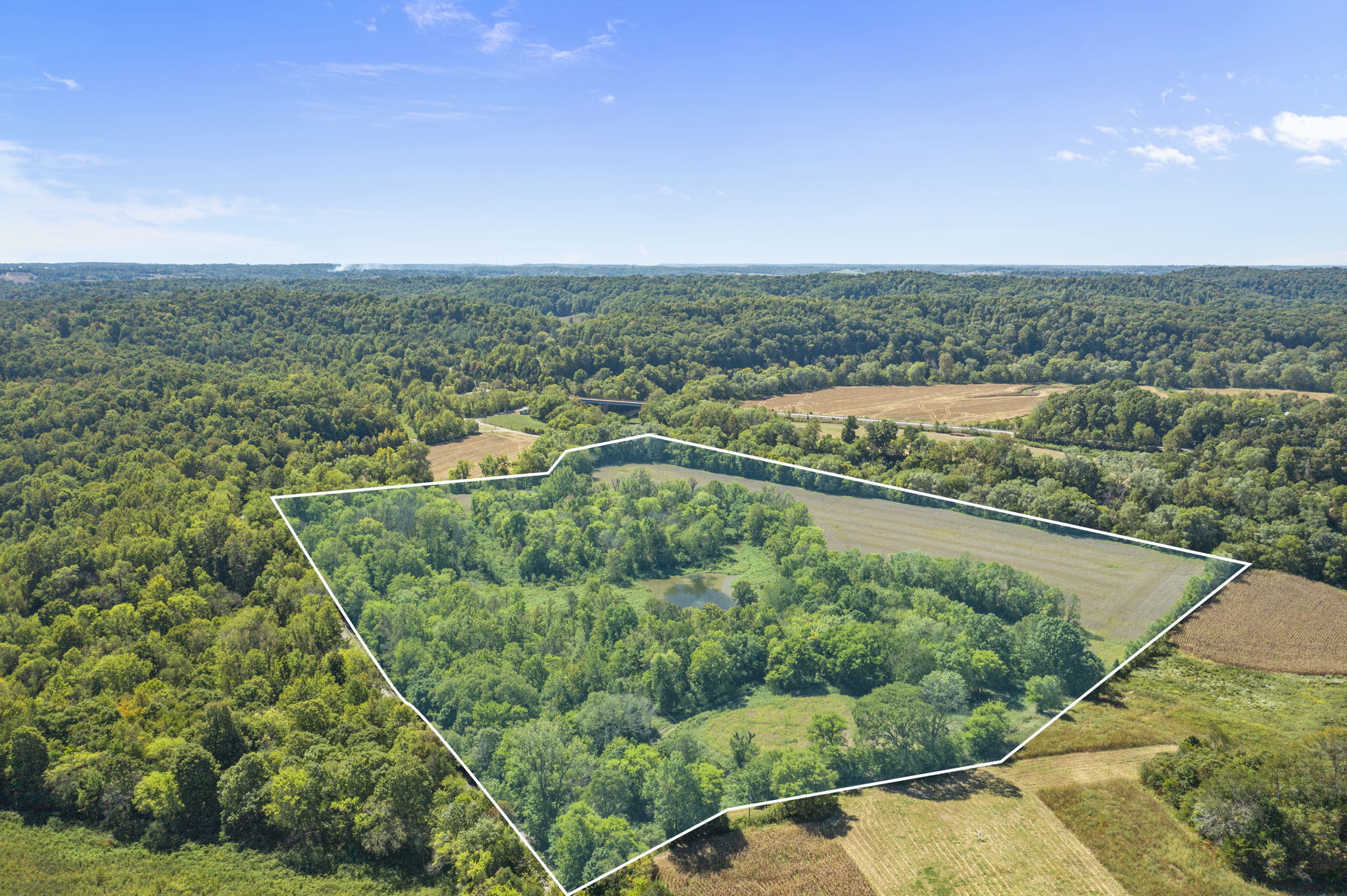 Whitetail and Waterfowl Hunting Property w/ Crop Income in Bowling Green, Kentucky