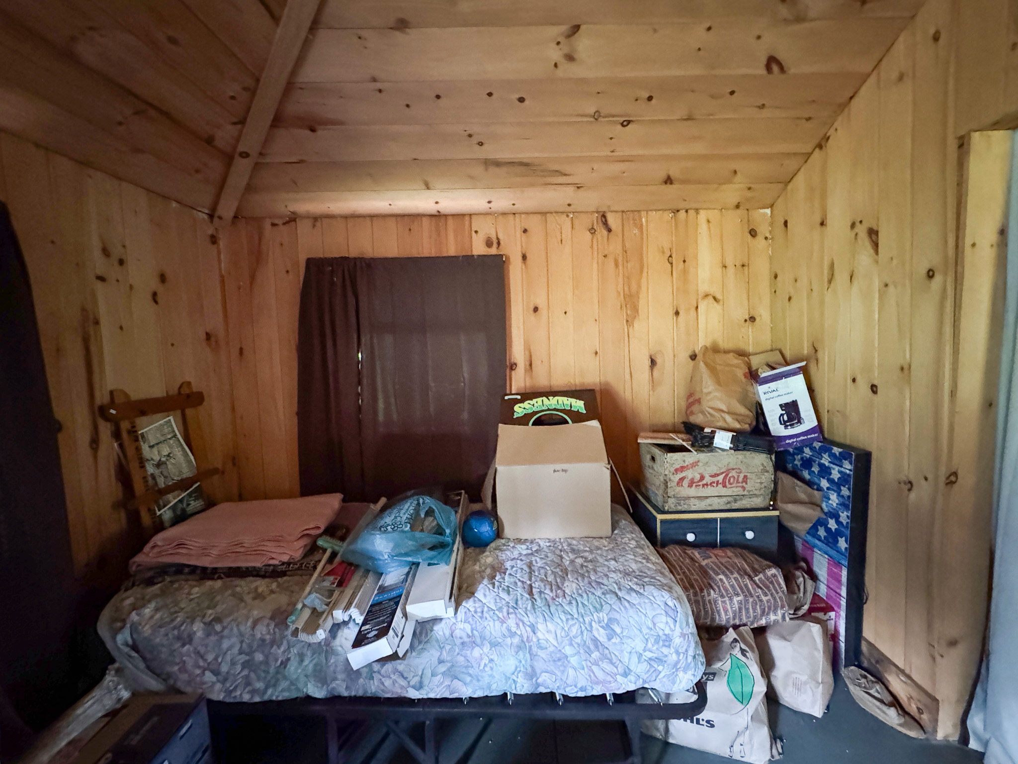 Remote Maine Hunting Camp with Stream Frontage