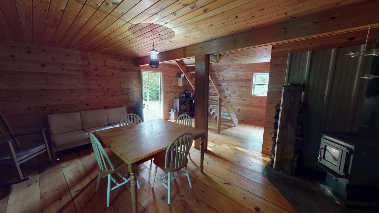 Off-Grid Cabin with 150± Acres Bordering Mount Chase