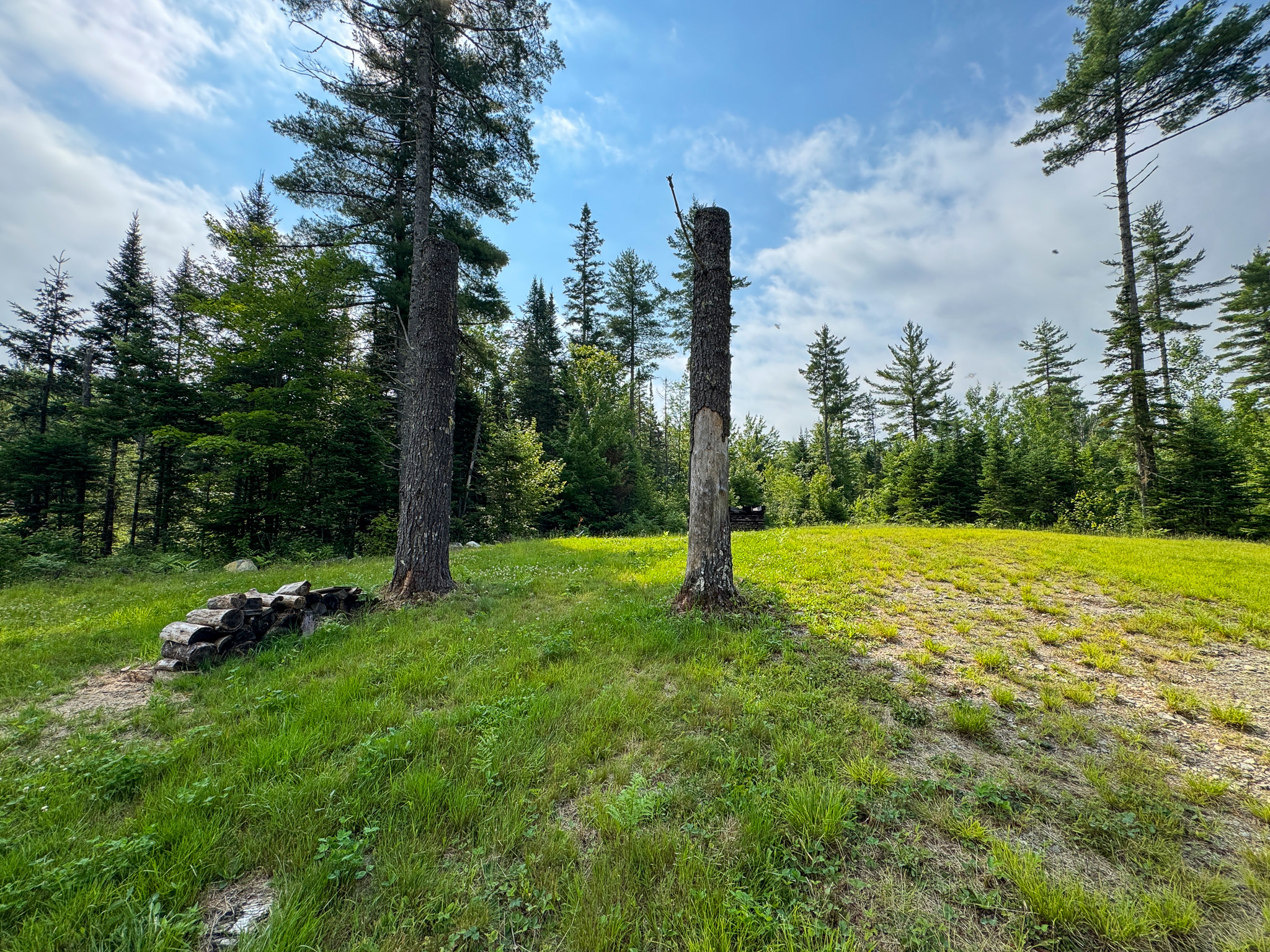 Remote Maine Hunting Camp with Stream Frontage
