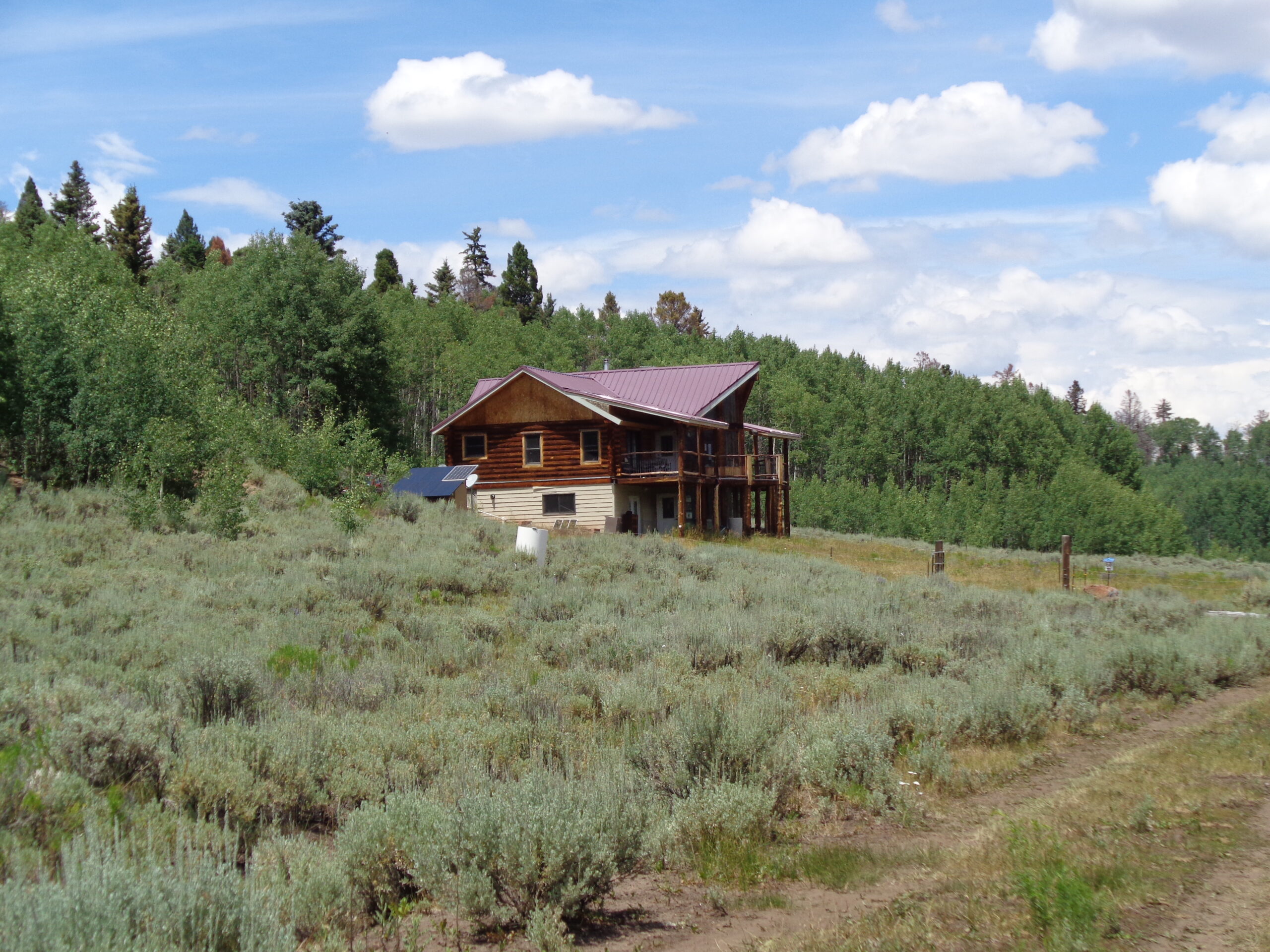 Cabin For Sale on 73 Acres in Colorado in GMU 66