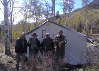 Colorado outfitting business for sale near Montrose, CO has elk, deer, bear hunting