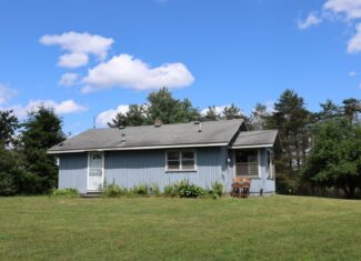 Hunter’s Paradise:  Cabin and Barn on 50 Acres Atlanta MI