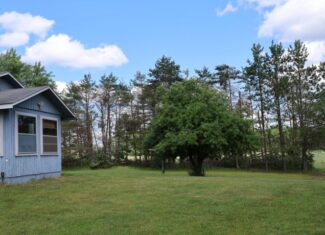 Hunter’s Paradise:  Cabin and Barn on 50 Acres Atlanta MI