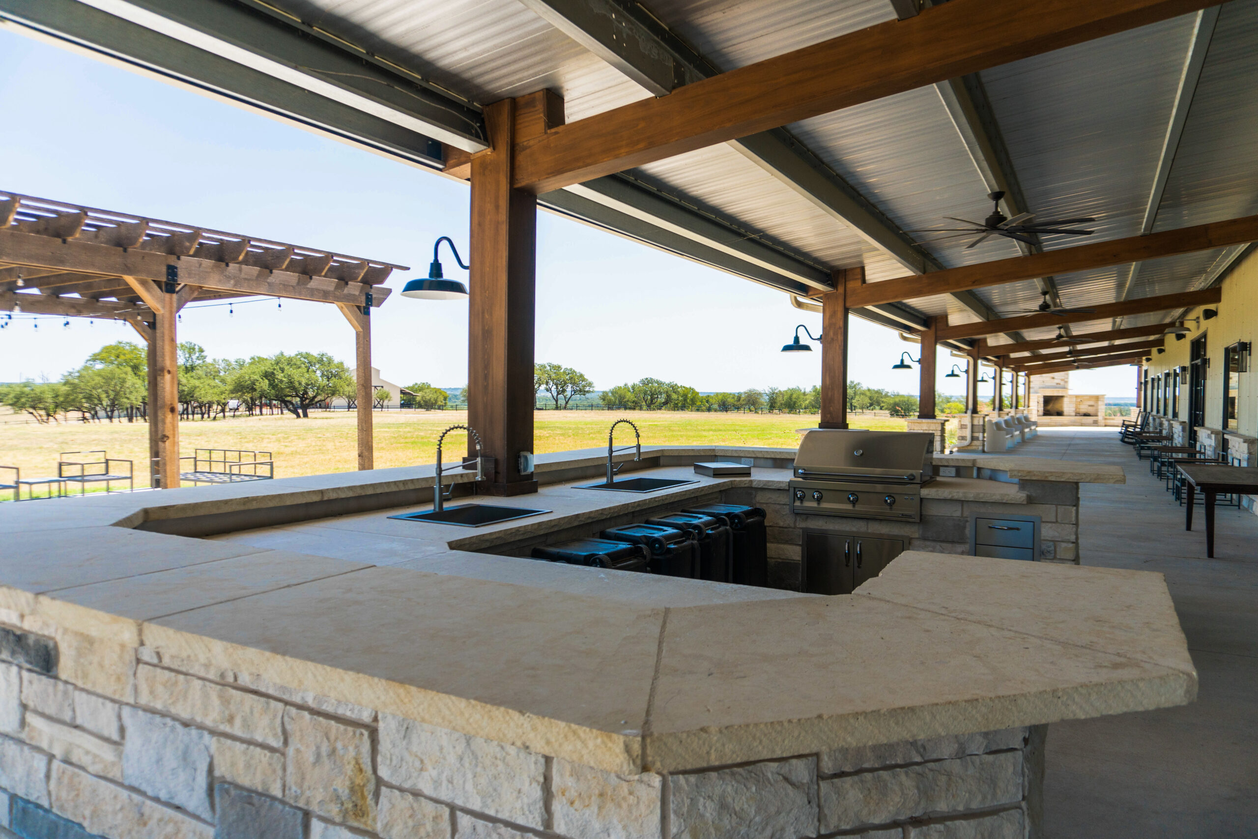 214±-Acre Luxury Texas Hill Country Ranch with 1,600′ Leon River Frontage near Gatesville