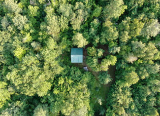 Off-Grid Cabin with 150± Acres Bordering Mount Chase