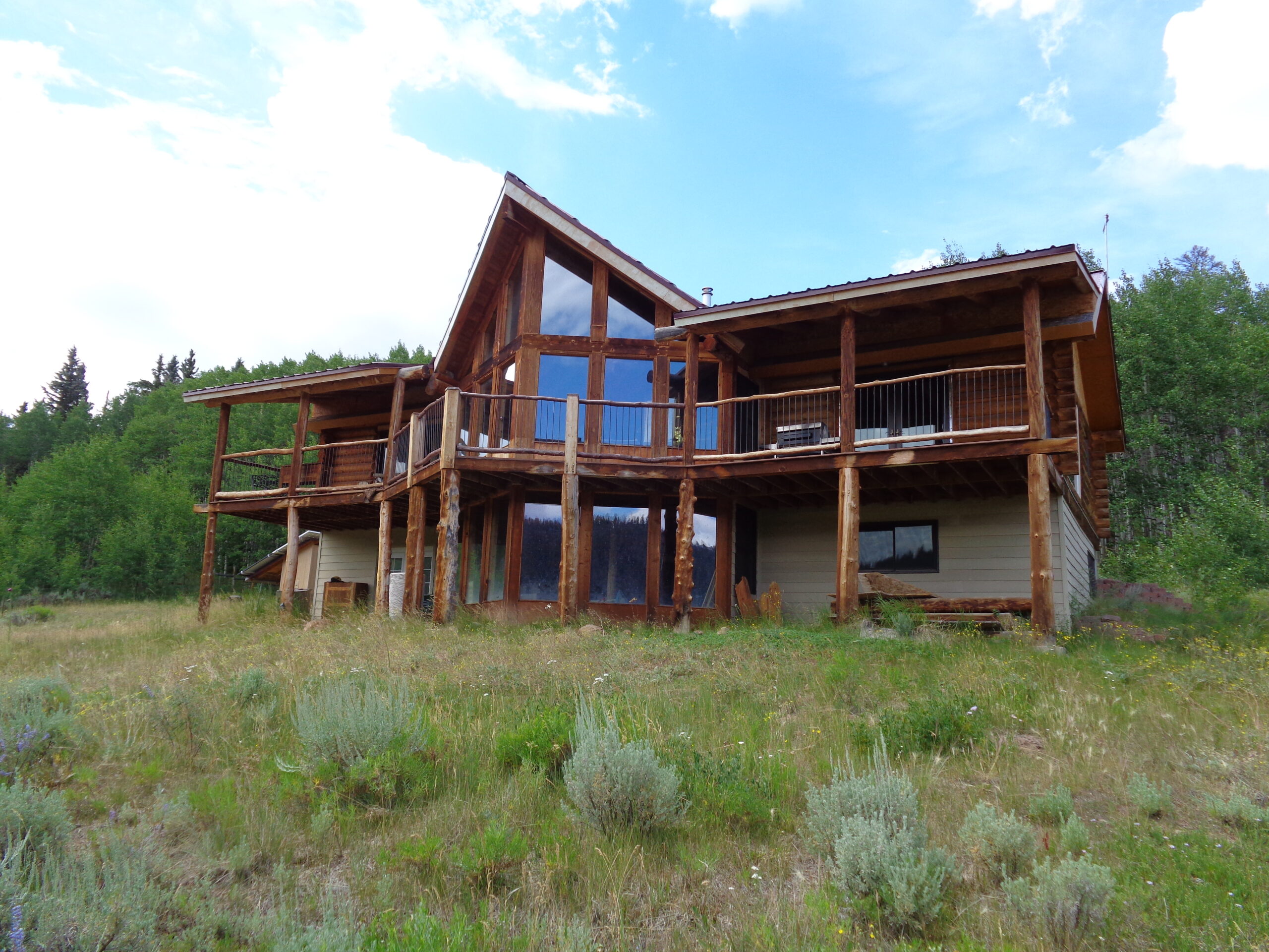 Cabin For Sale on 73 Acres in Colorado in GMU 66