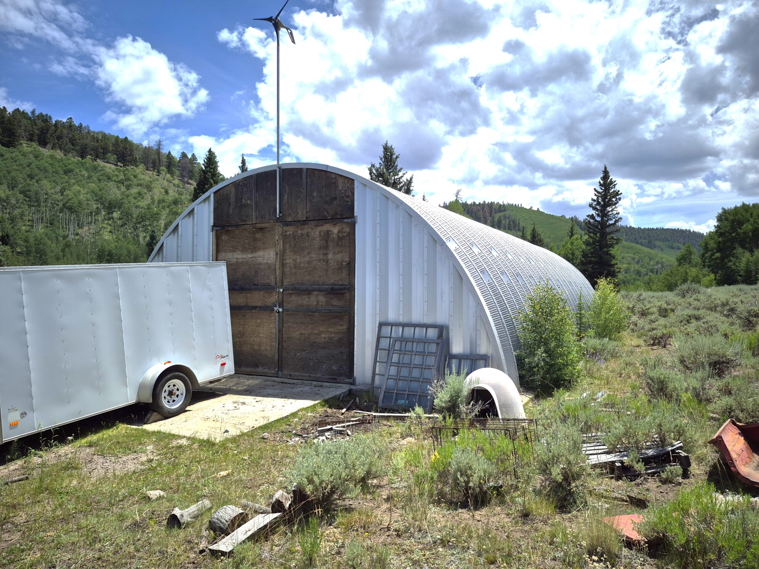 Cabin For Sale on 73 Acres in Colorado in GMU 66