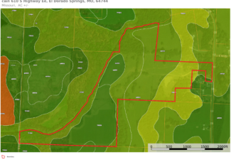 142+\- acres  For Sale El Dorado Springs MO