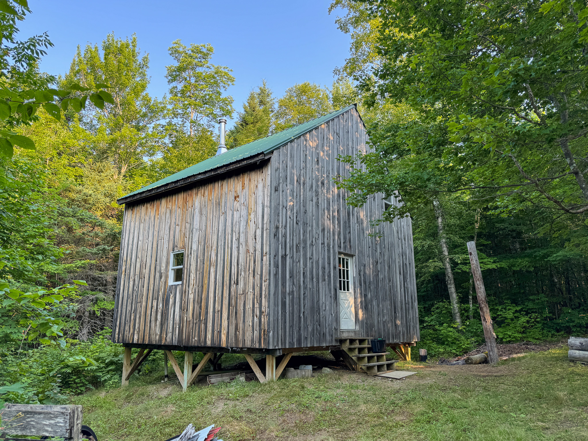 Off-Grid Cabin with 150± Acres Bordering Mount Chase