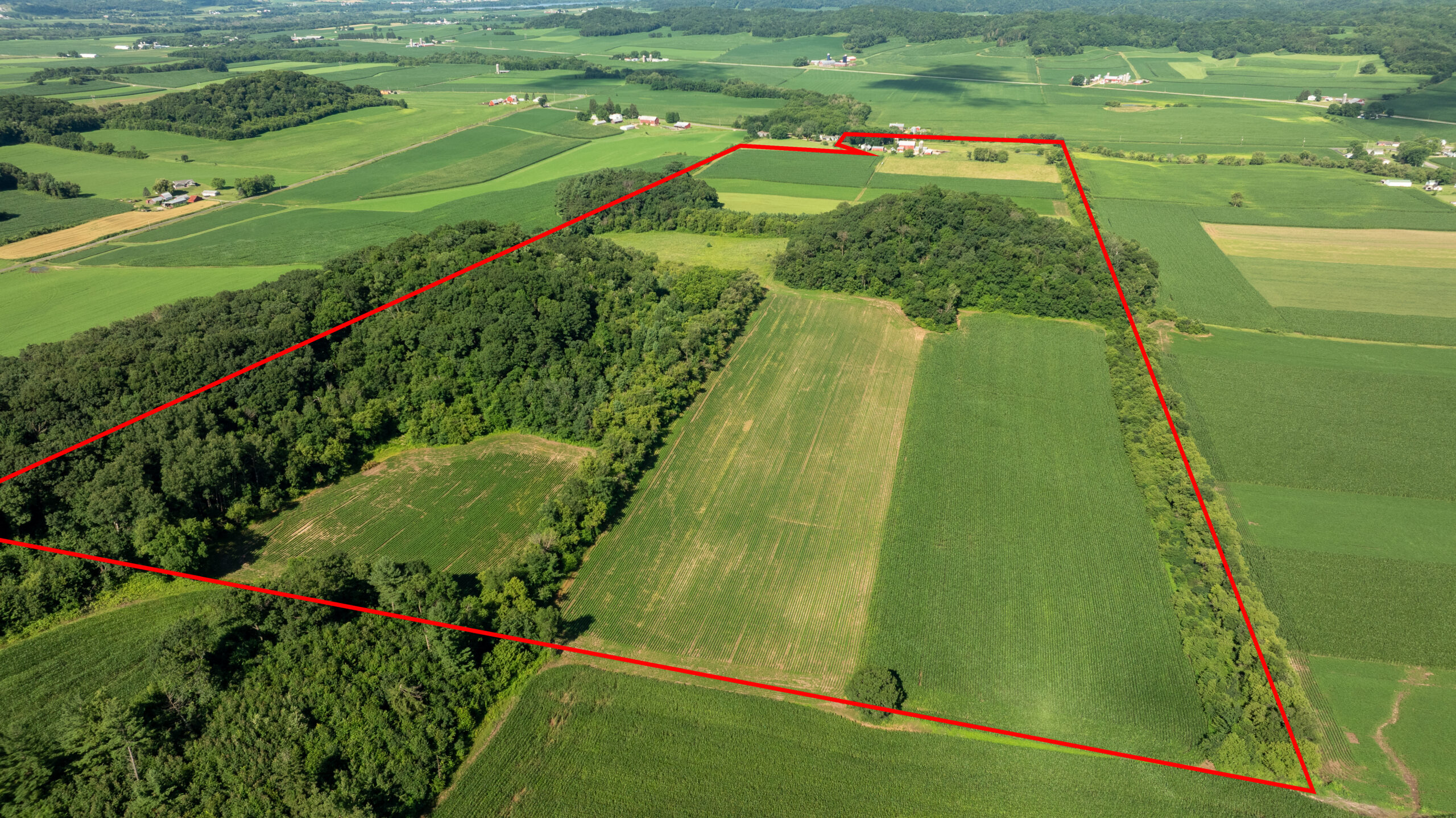 115 +/- Acre Farm Offered in 2 Lots Online Only Auction