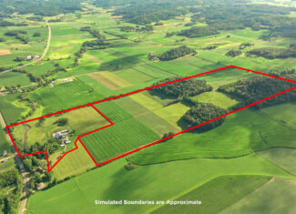 115 +/- Acre Farm Offered in 2 Lots Online Only Auction