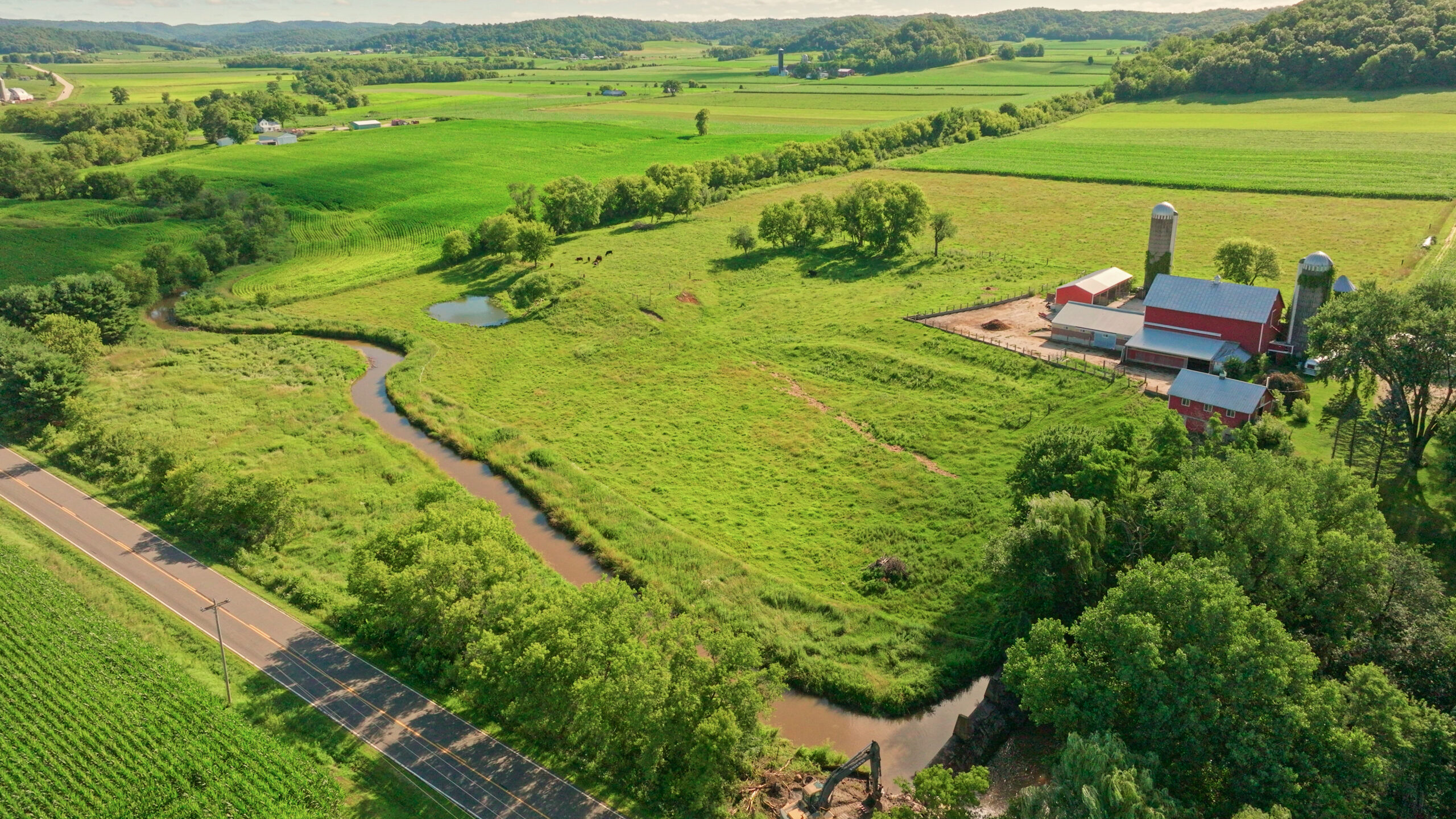 115 +/- Acre Farm Offered in 2 Lots Online Only Auction