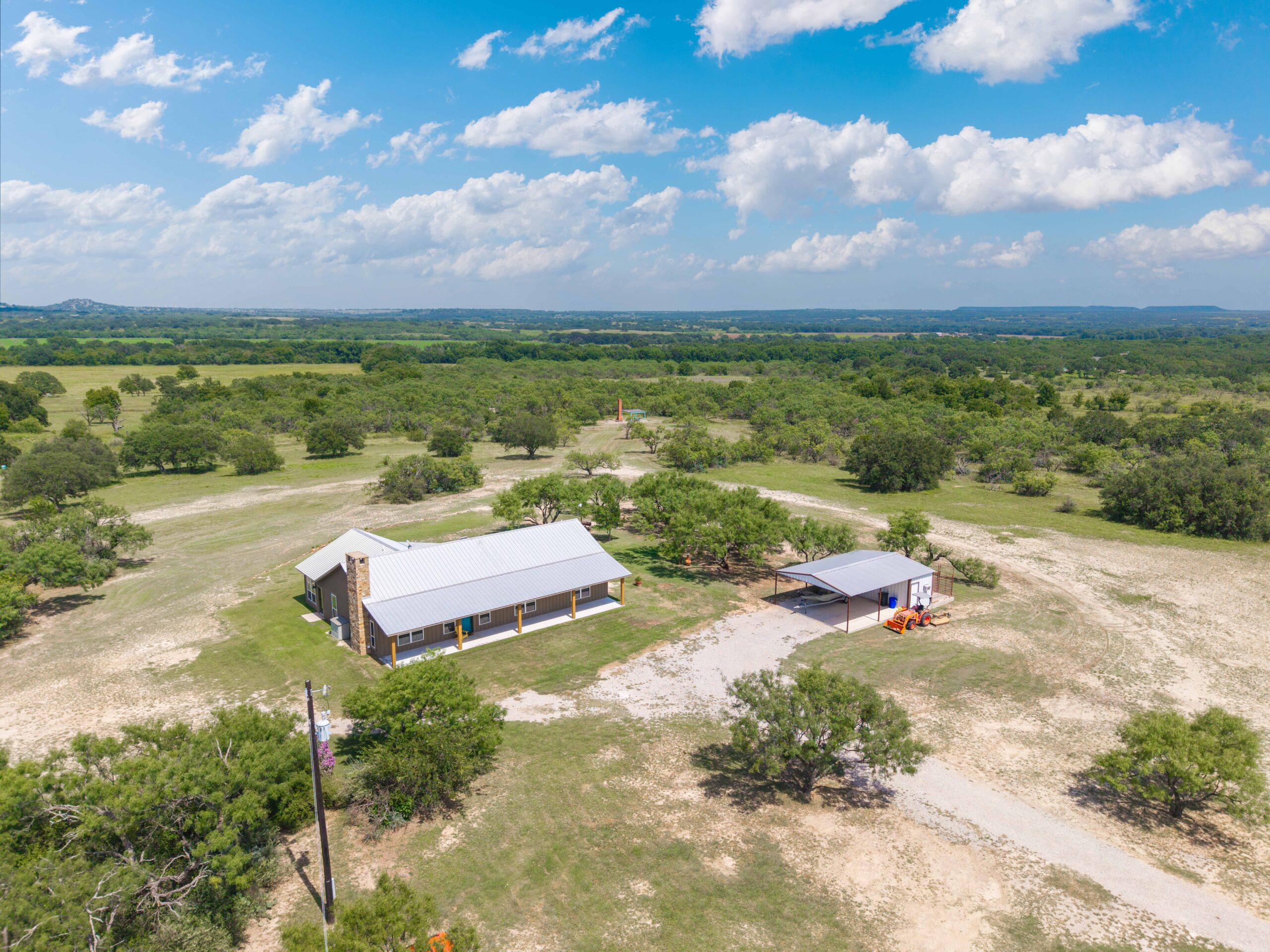 Texas Hill Country Retreat on 53 Acres in May, TX- Brown County
