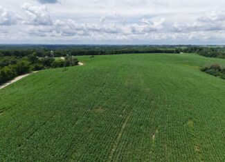 60.07 Acres of Ridgetop Land 45-acres Tillable & 14-Acres Woods