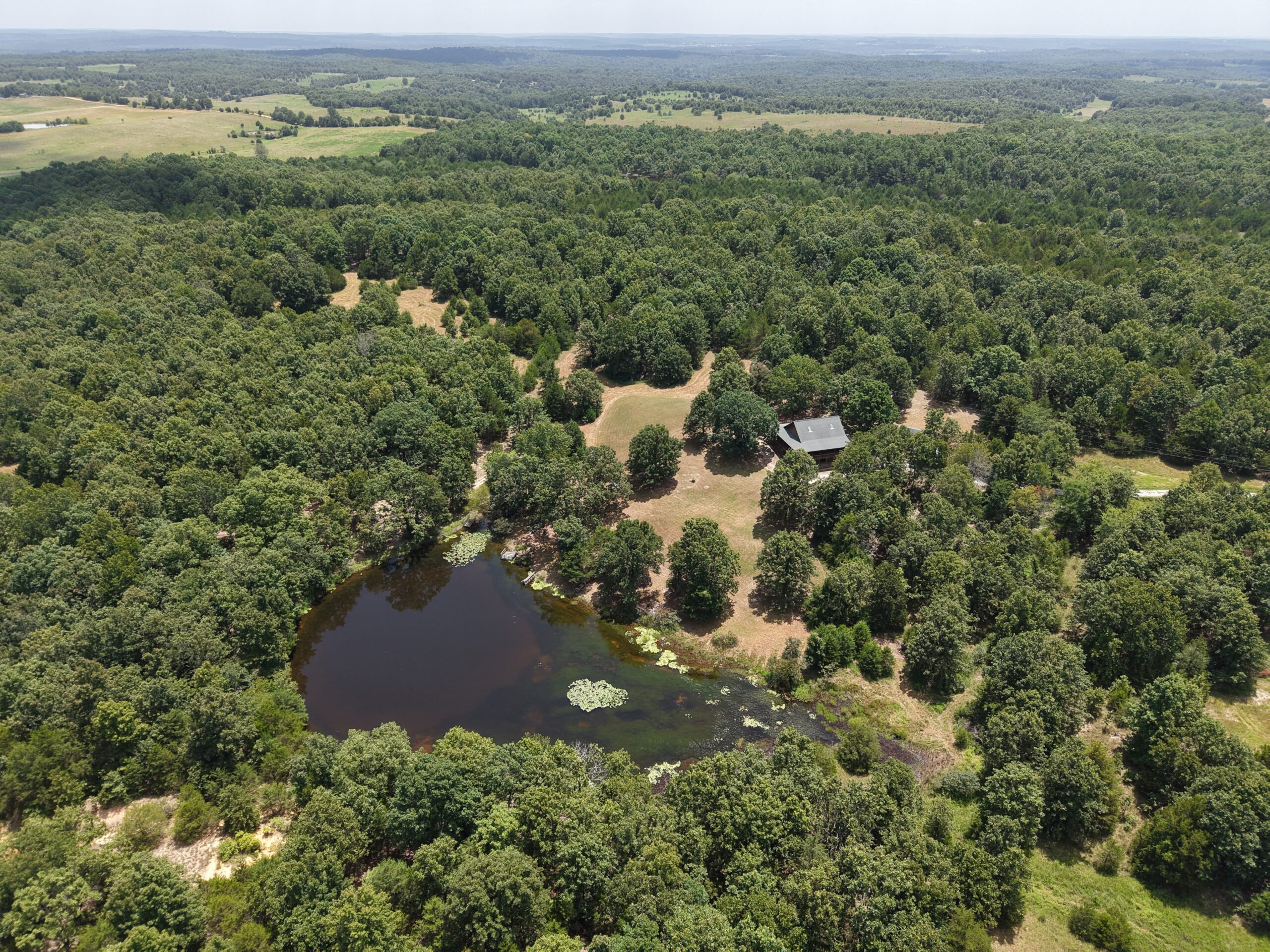 LOG HOME AND ACREAGE FOR SALE IN NORTH CENTRAL ARKANSAS
