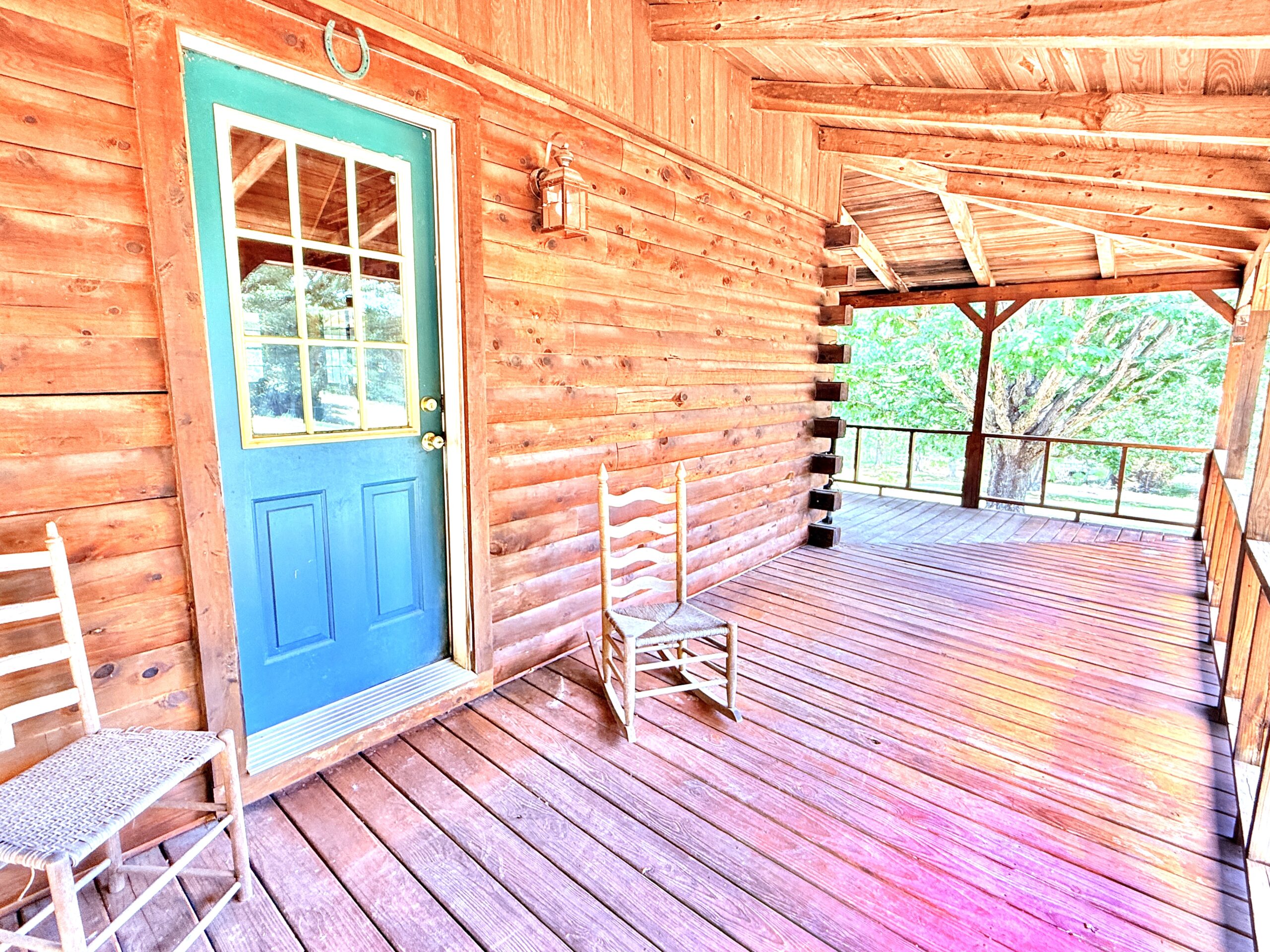 LOG HOME AND ACREAGE FOR SALE IN NORTH CENTRAL ARKANSAS