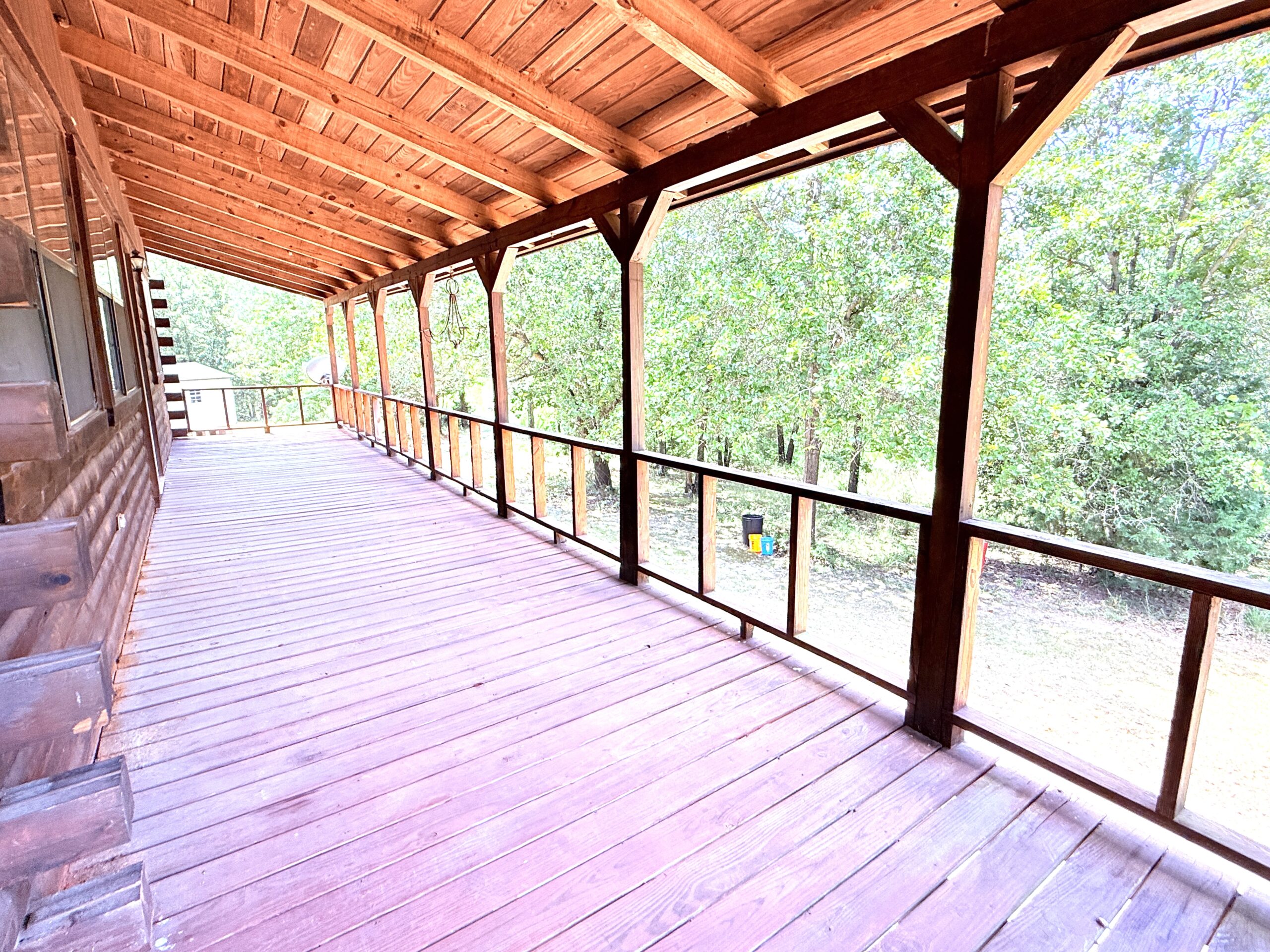 LOG HOME AND ACREAGE FOR SALE IN NORTH CENTRAL ARKANSAS