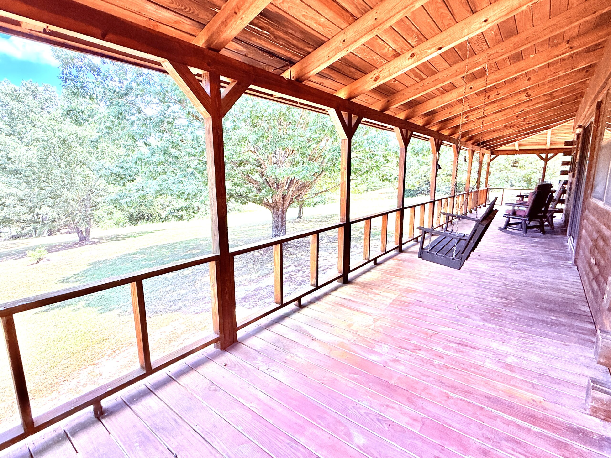 LOG HOME AND ACREAGE FOR SALE IN NORTH CENTRAL ARKANSAS