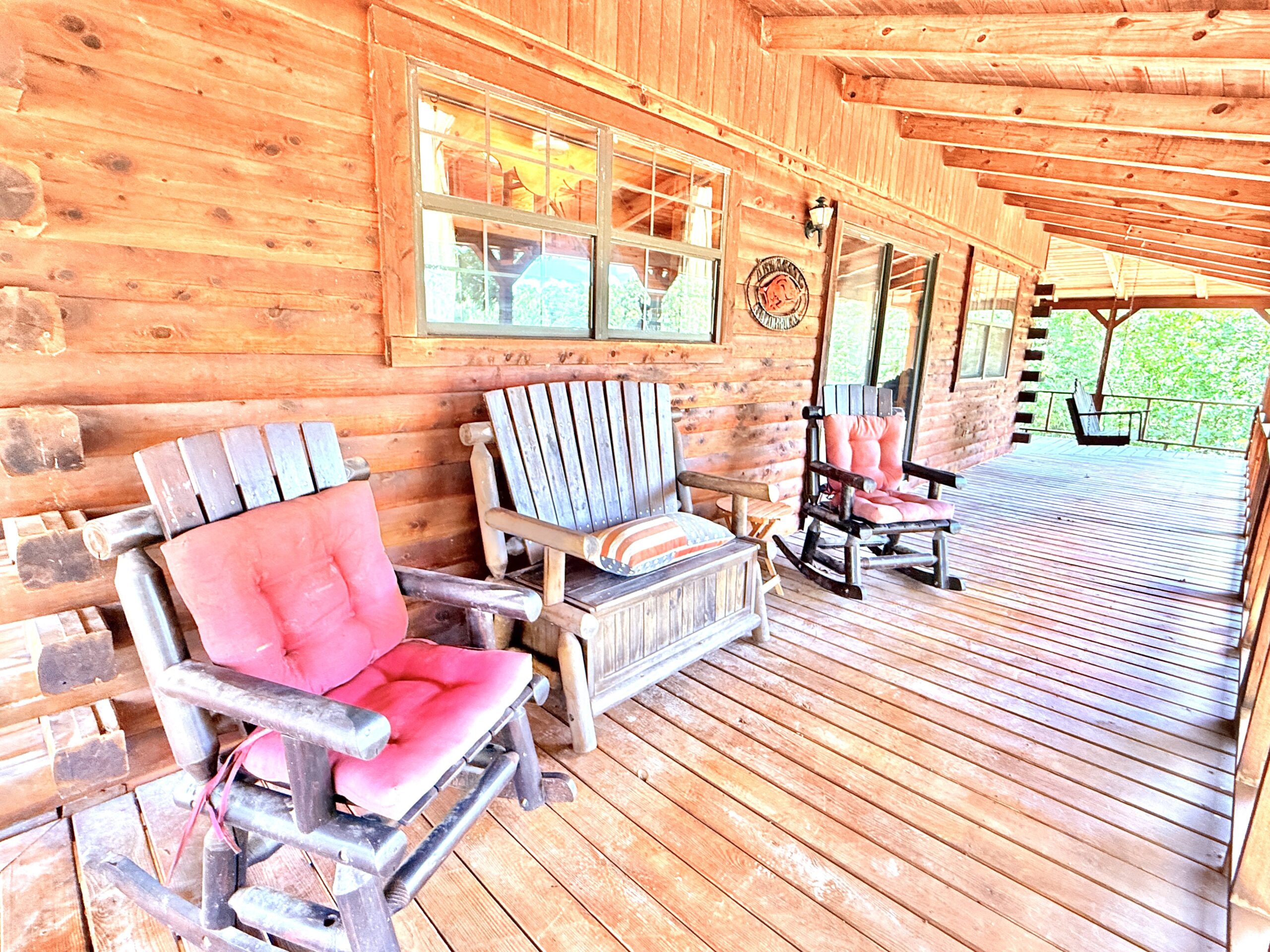 LOG HOME AND ACREAGE FOR SALE IN NORTH CENTRAL ARKANSAS