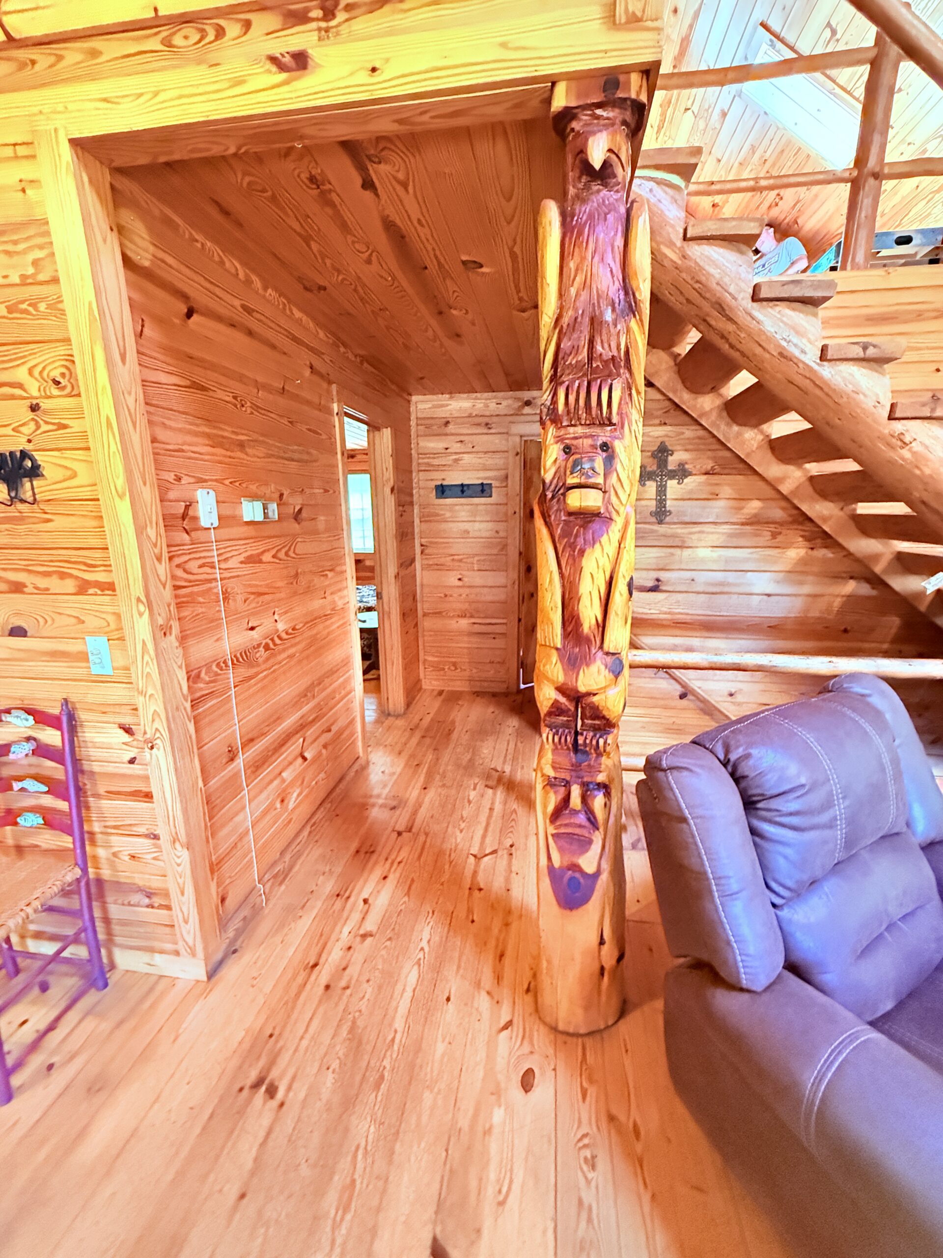LOG HOME AND ACREAGE FOR SALE IN NORTH CENTRAL ARKANSAS