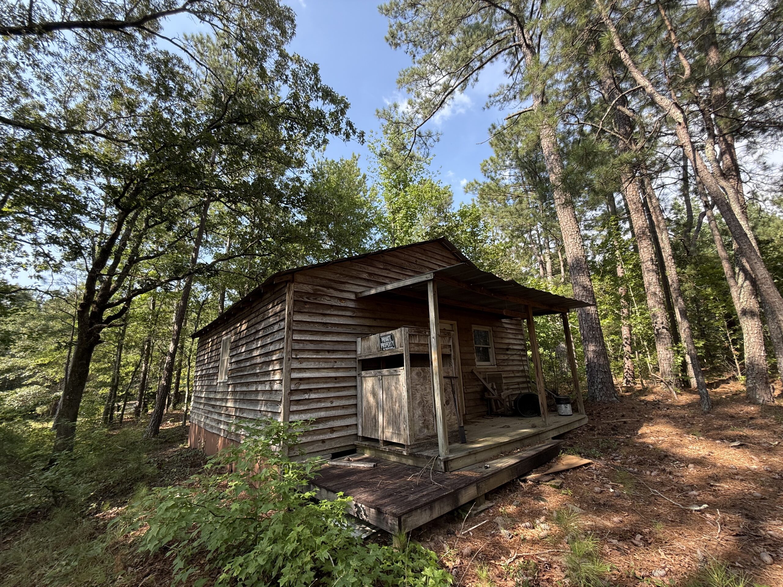 64 acres in Olgethorpe county with an off grid cabin – Ready for deer season!