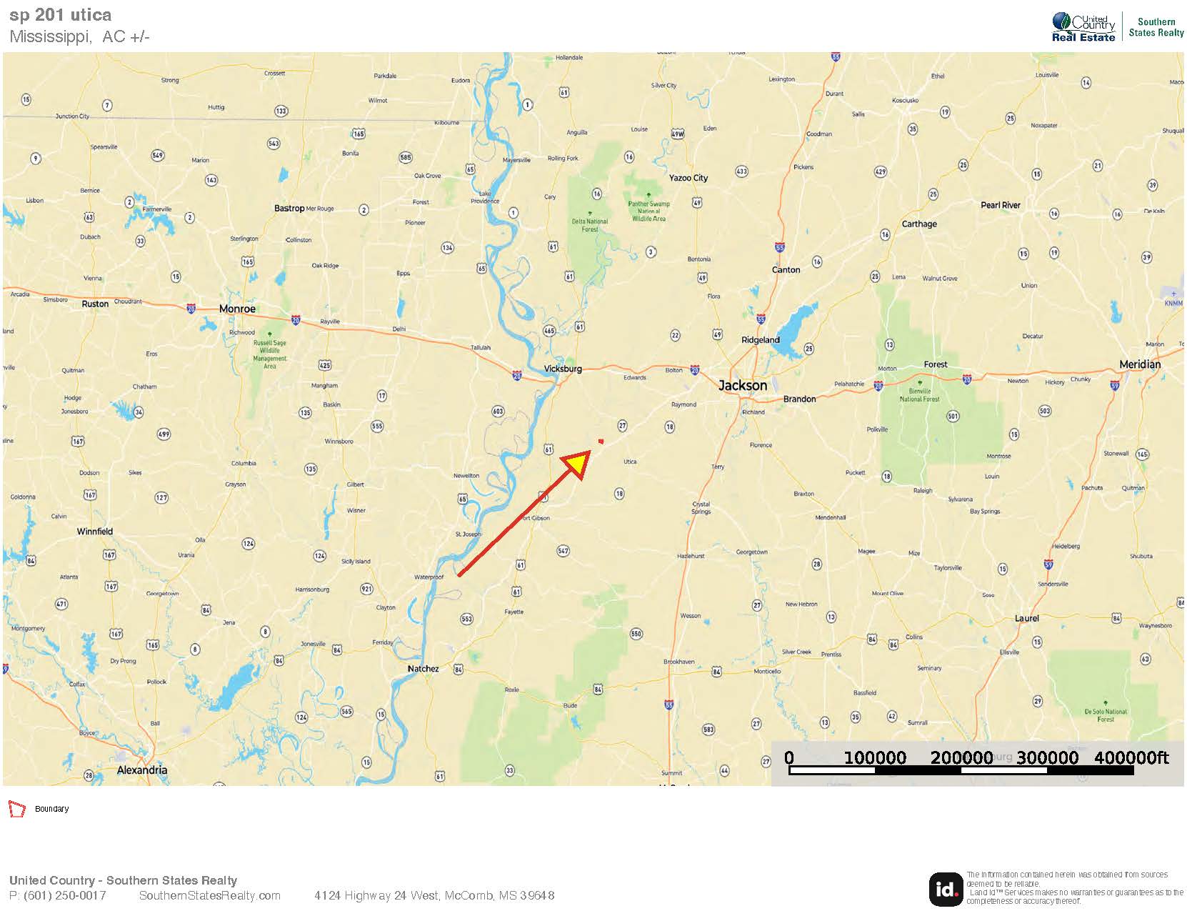 Hunting Land in Claiborne County, MS – The Reagan Tract