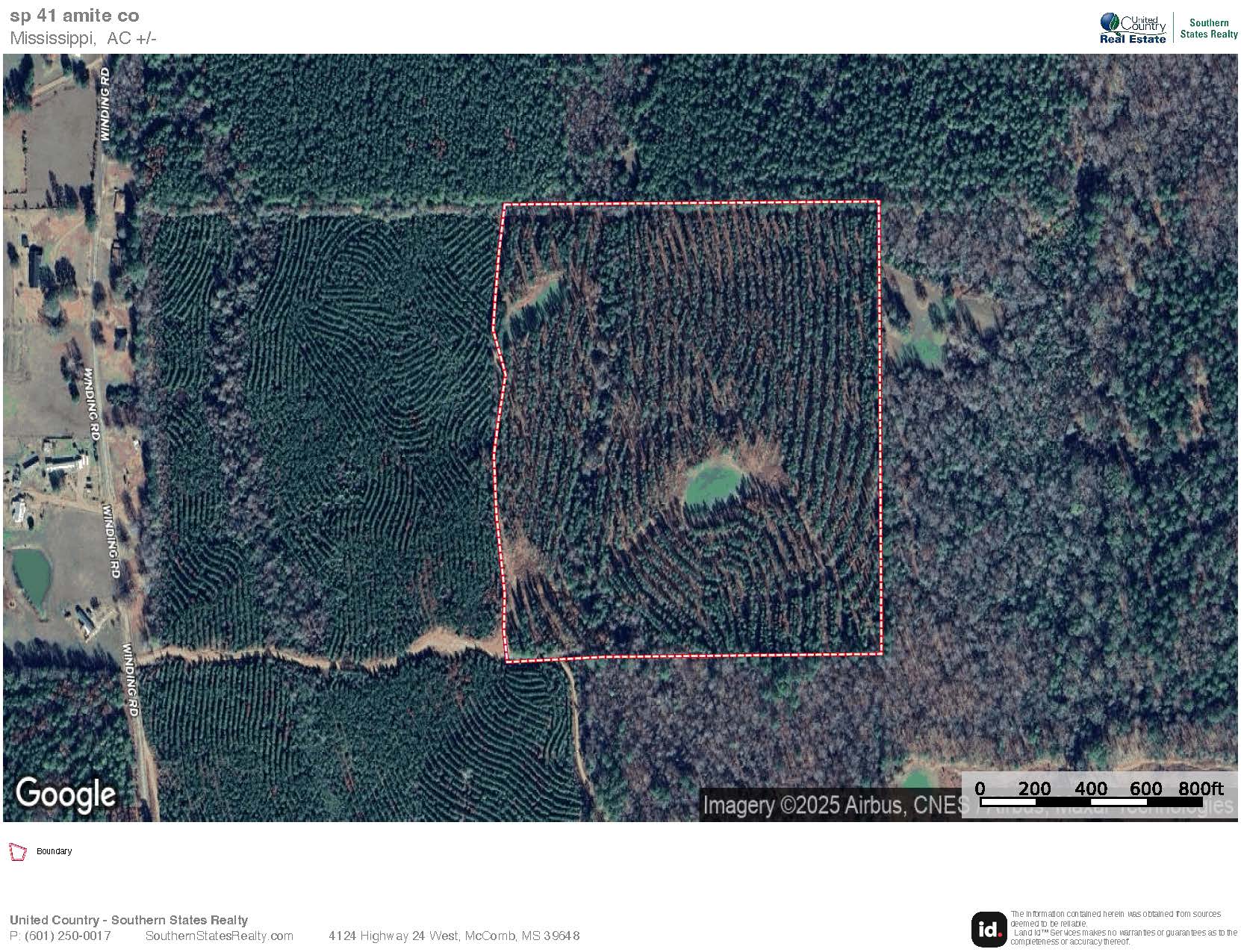 Amite County Hunting Land – The Winding 41