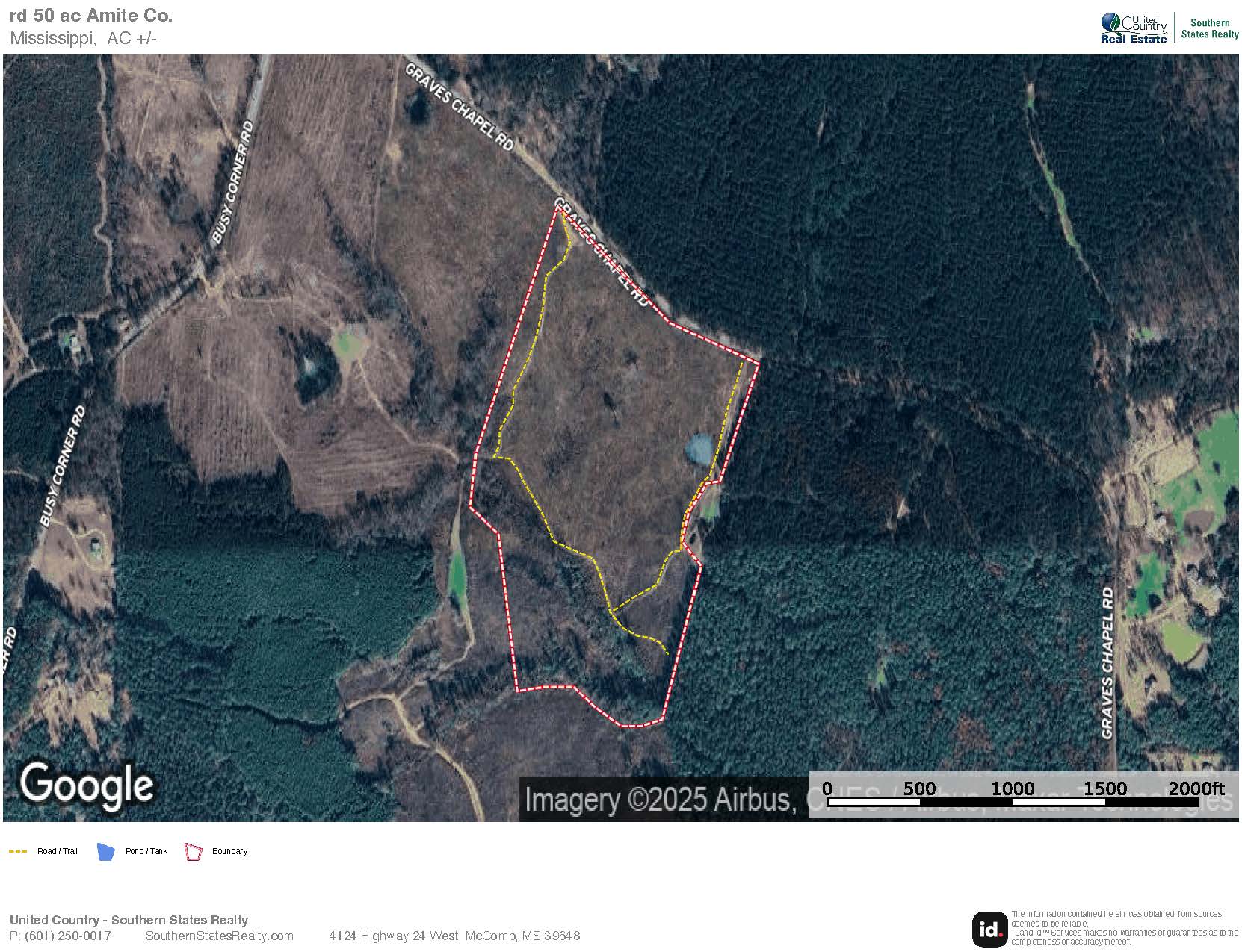 Land for Sale in Amite County, MS