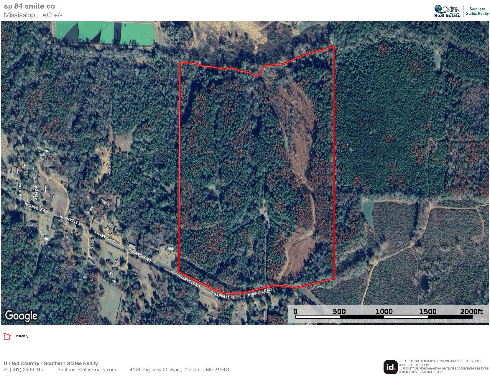 Gloster MS Hunting & Investment Land for Sale – 84 Acres