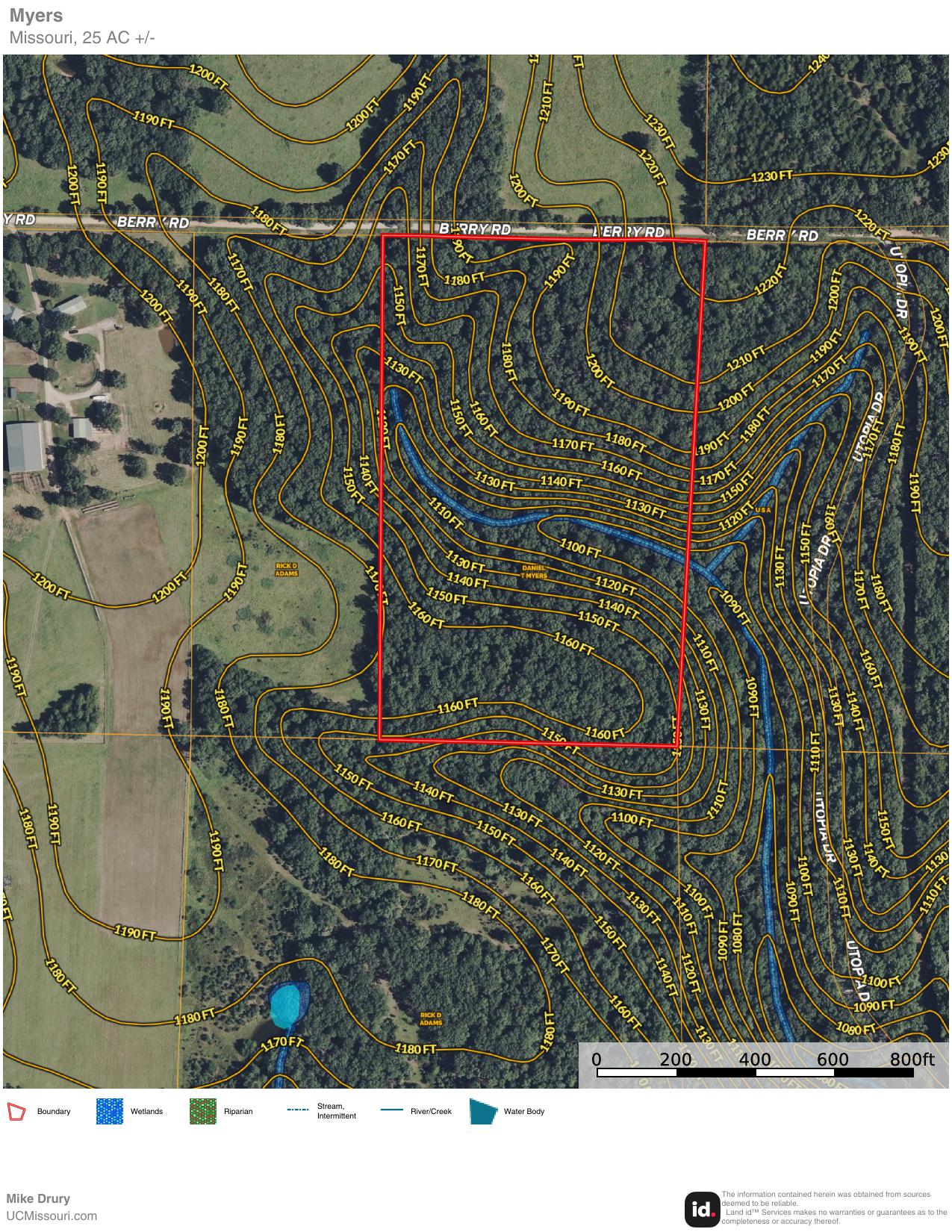 Vacant Hunting Land For Sale in Laclede County, Falcon, Missouri