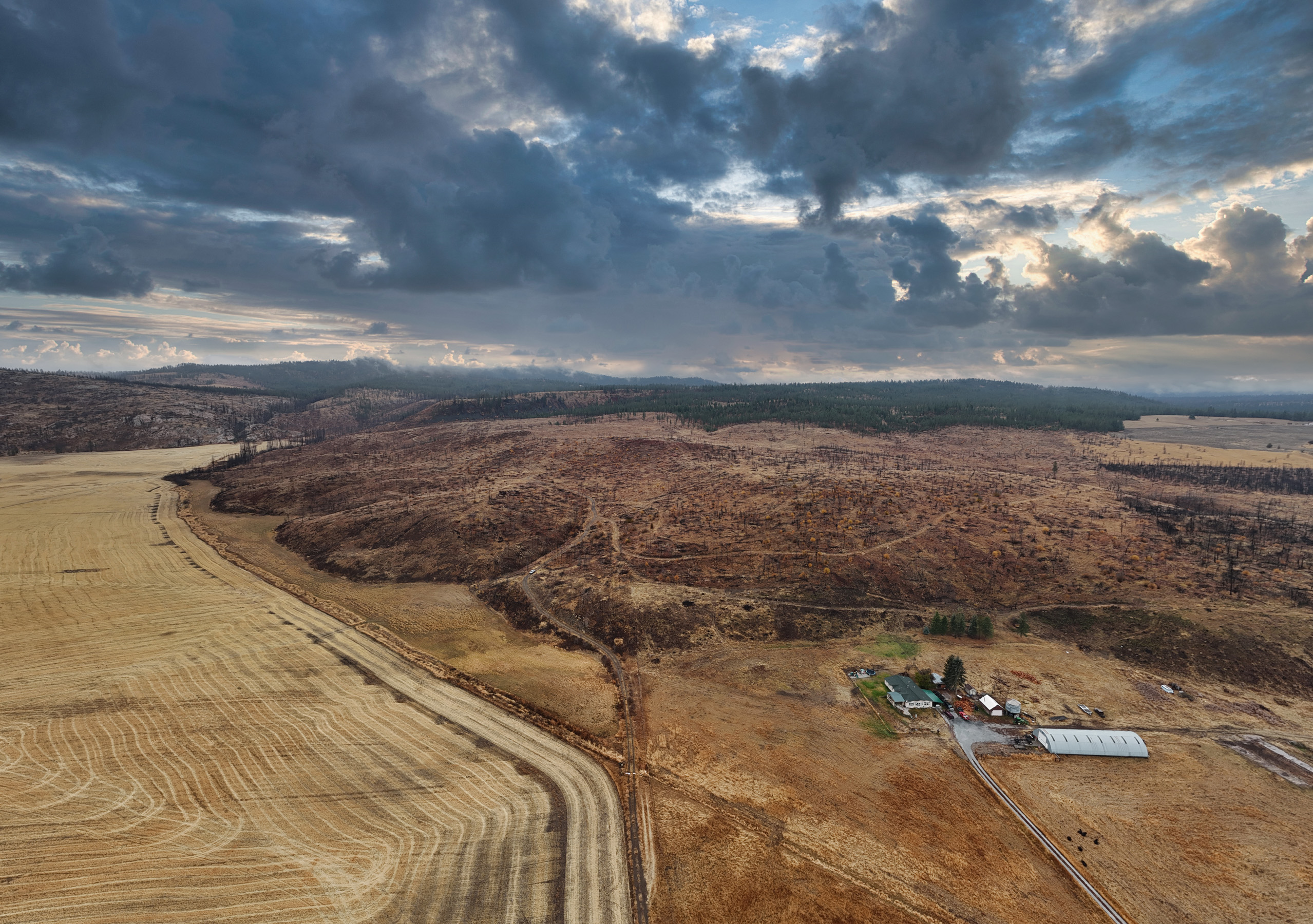 1200 Ac ~ 4 contiguous Parcels in Stevens County, WA just Minutes from Long Lake