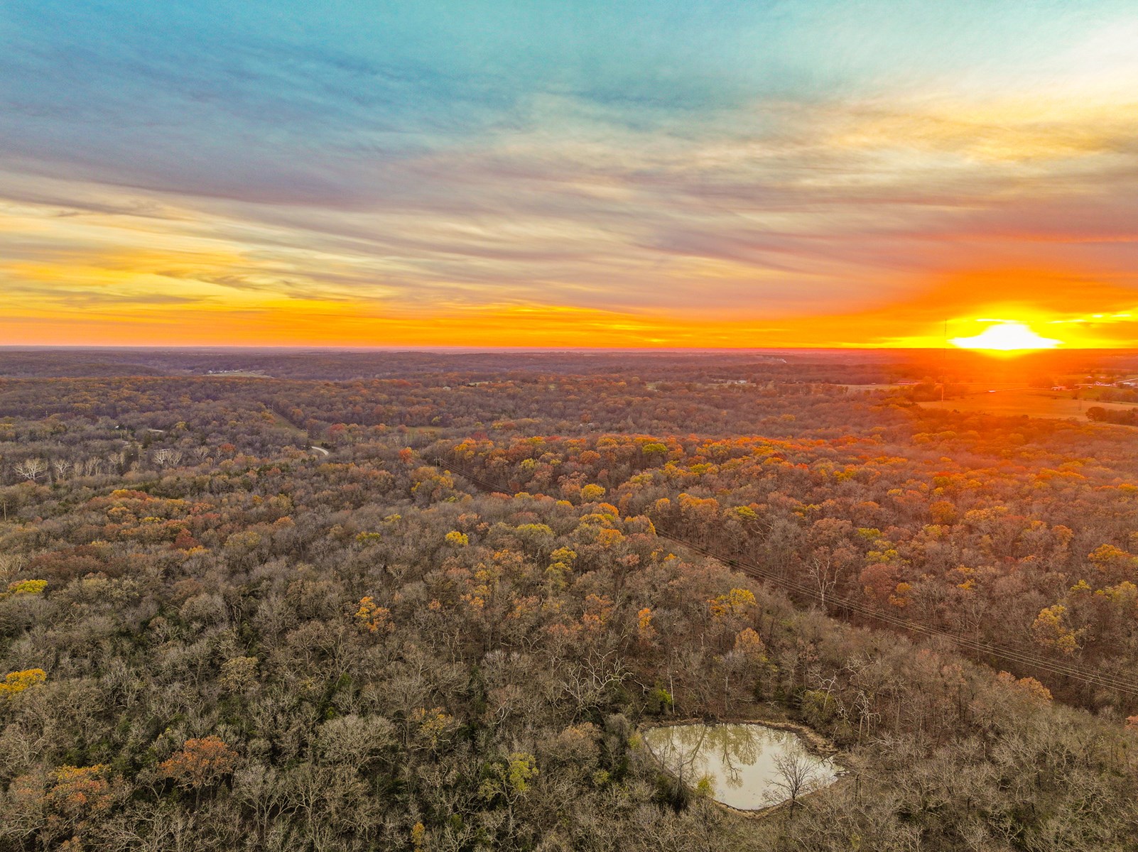 293 +/- acre hunting property for sale Lowry City MO