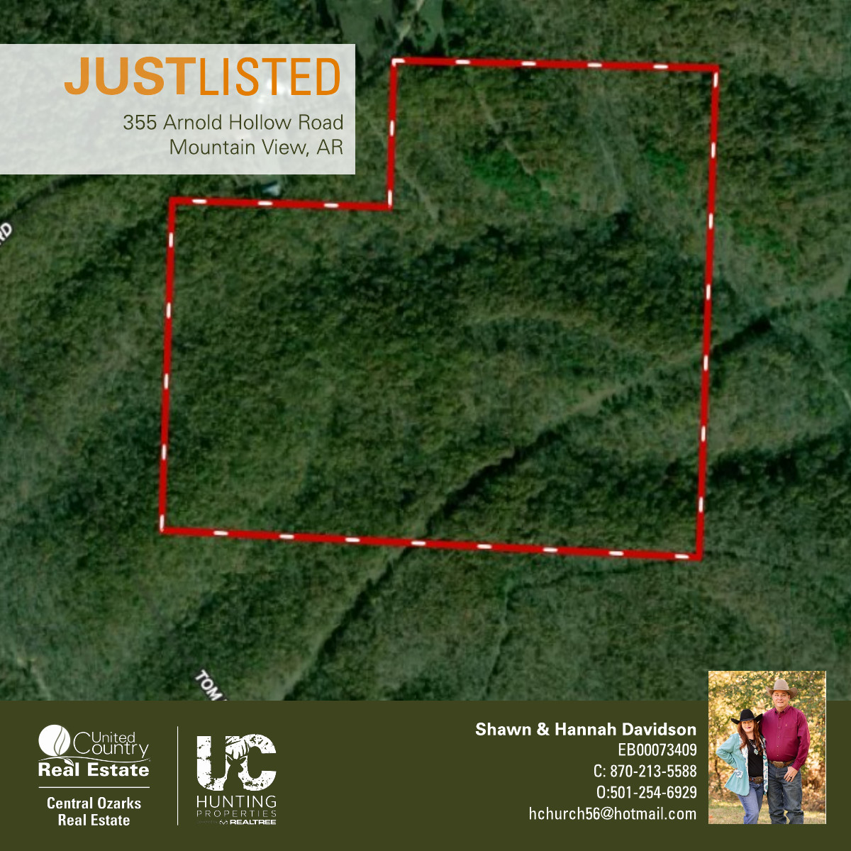 Large Cave and 90 Acres For Sale