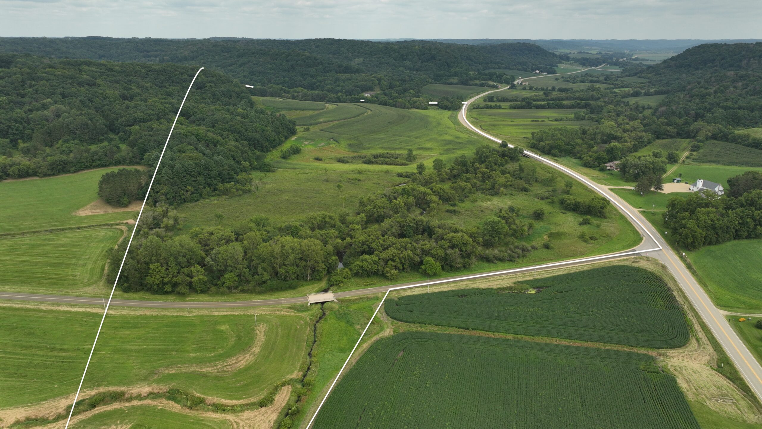 Land with Trout Stream for Sale in Richland County, Wisconsin