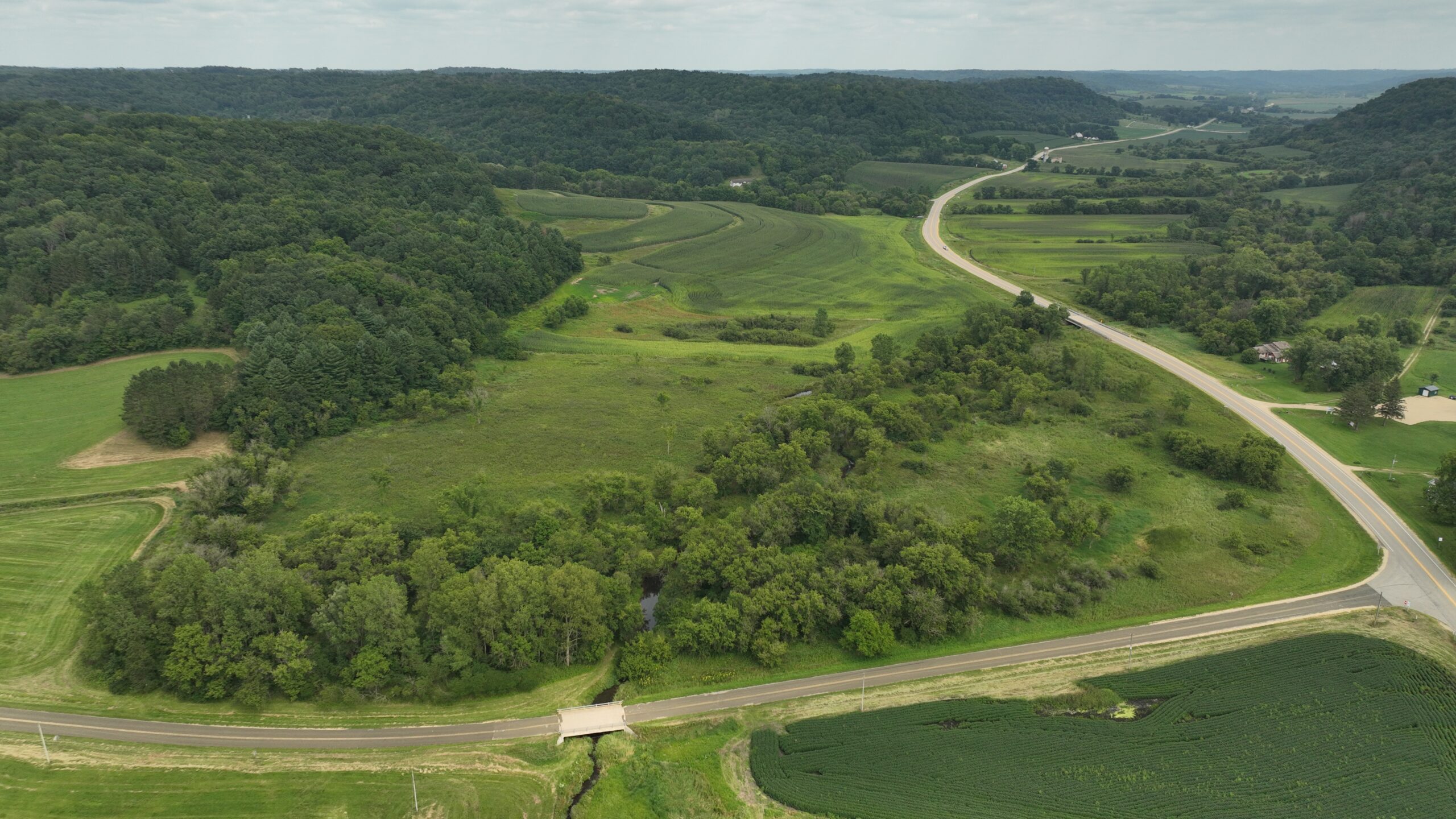 Land with Trout Stream for Sale in Richland County, Wisconsin