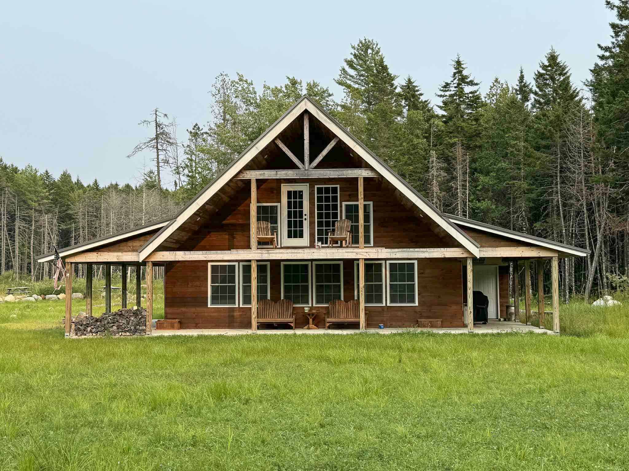 Nicely Built Chalet Style Home – Wesley, Maine