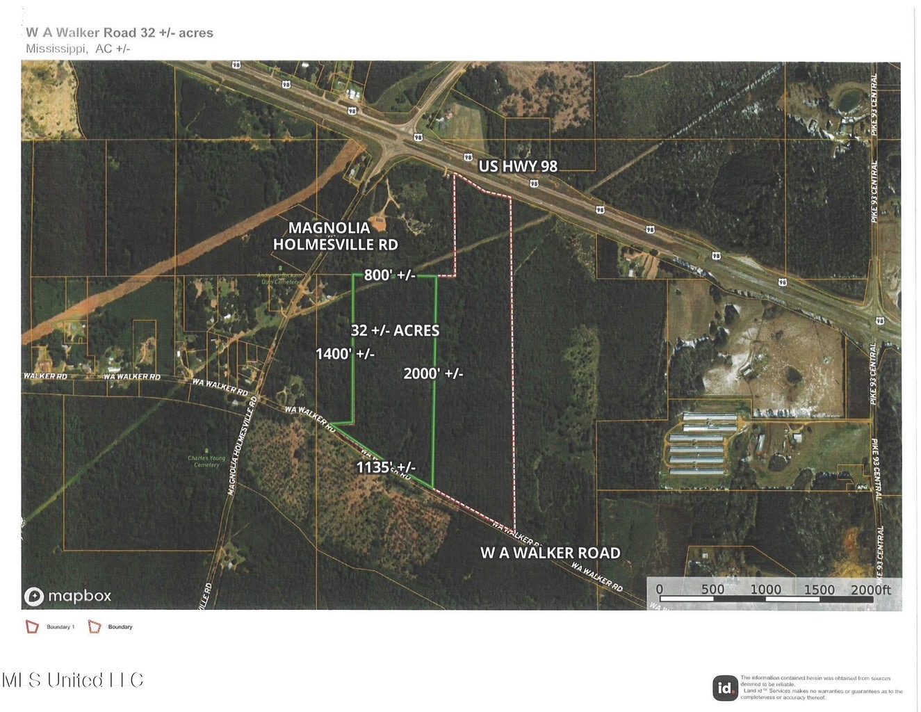 32 +/- Acres Near McComb, MS – Hunting, Timber, Homesite
