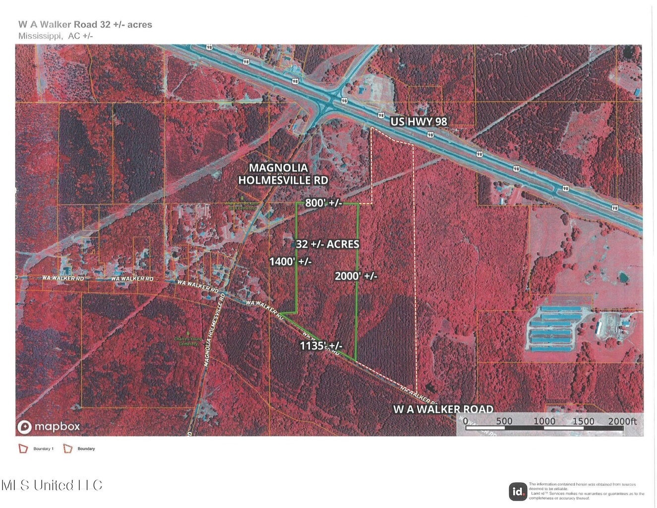 32 +/- Acres Near McComb, MS – Hunting, Timber, Homesite