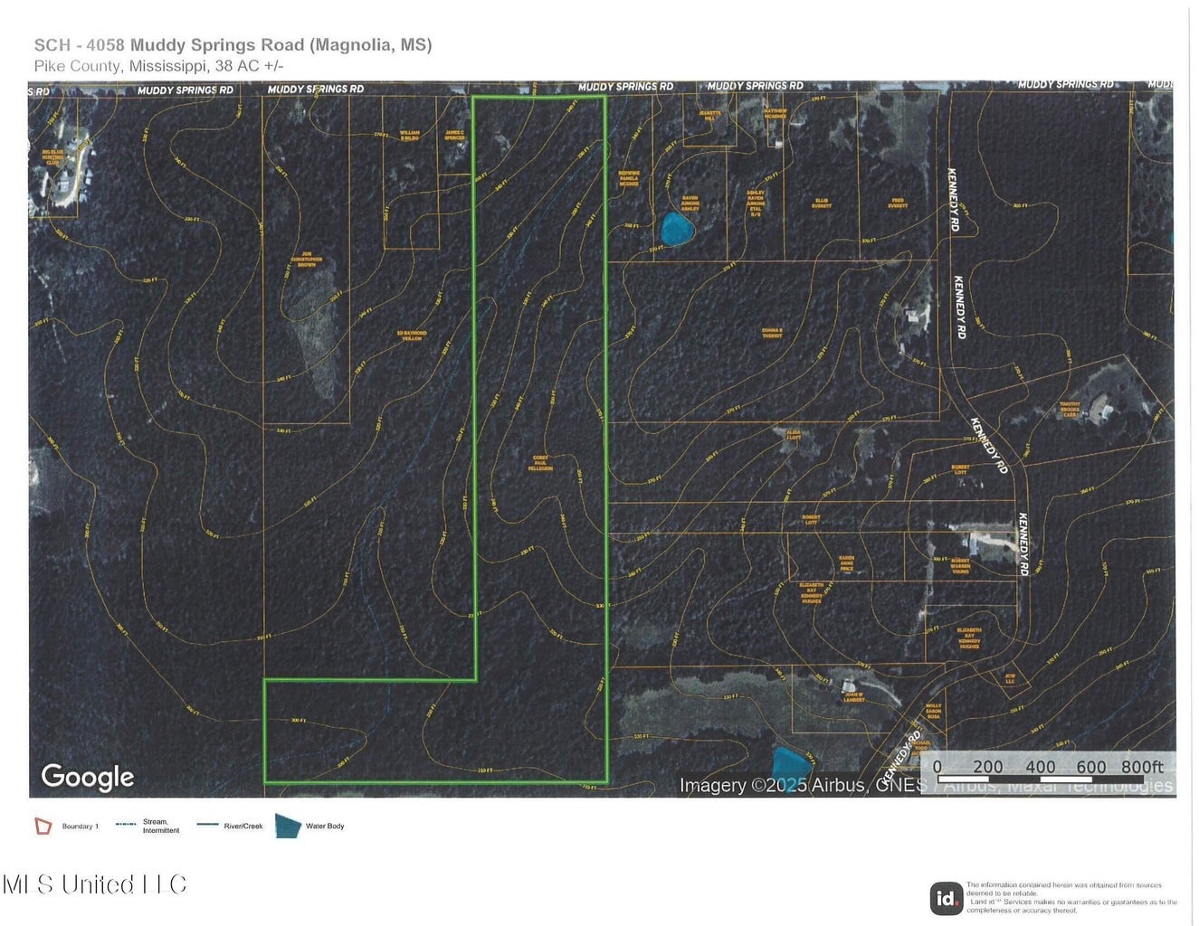 38 acres in Mississippi Near Louisiana State Line