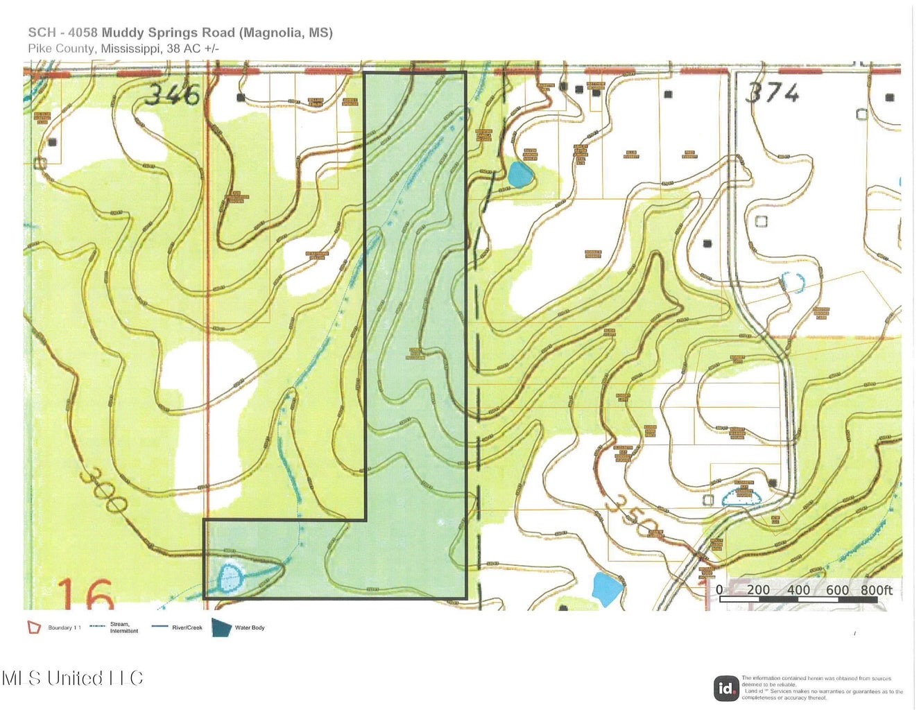 38 acres in Mississippi Near Louisiana State Line